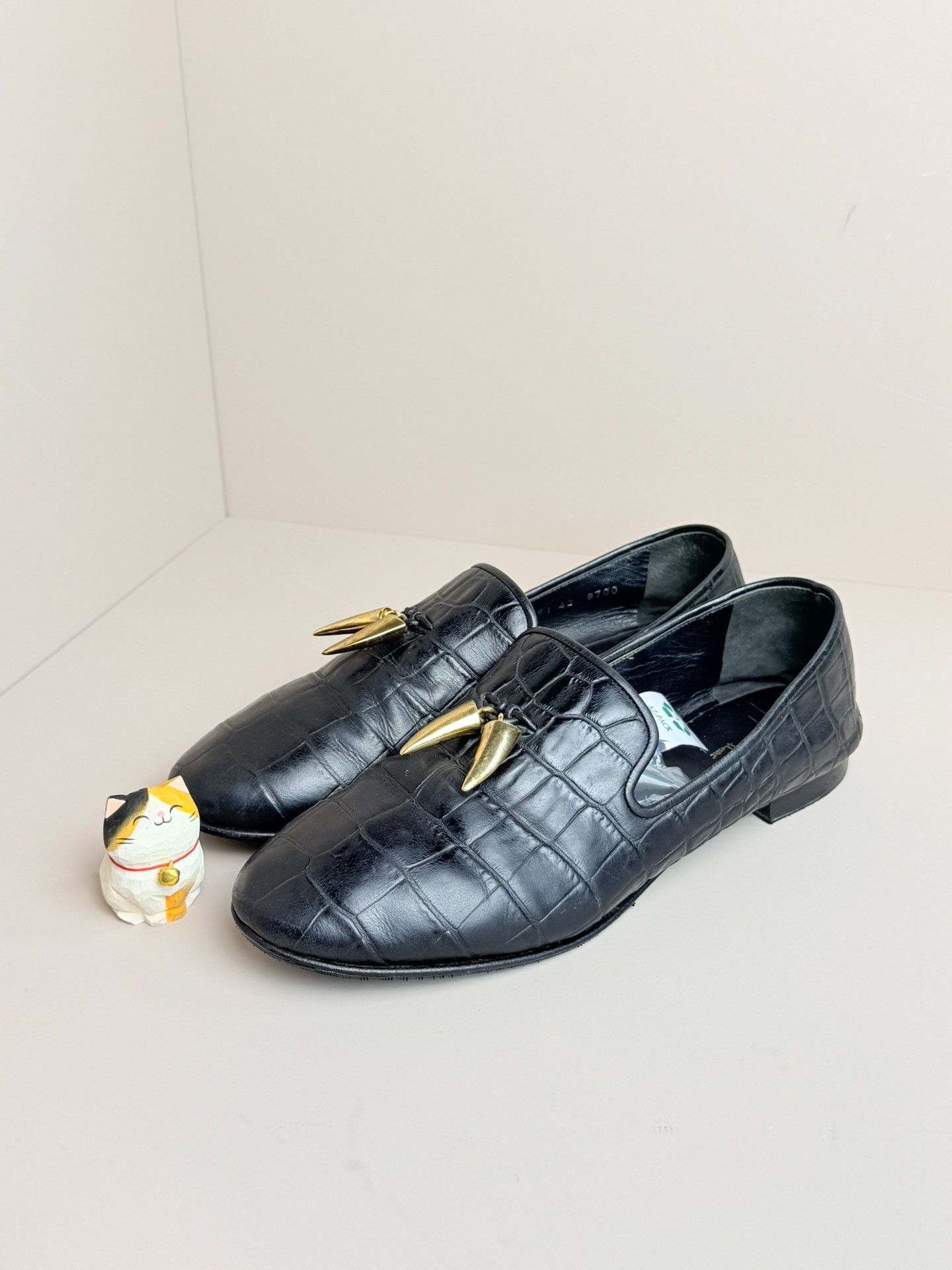 Giuseppe Zanotti Giuseppe Zanotti Gold Lowtop Sneakers 9 Men Size US 9 / EU 42 - 1 Thumbnail