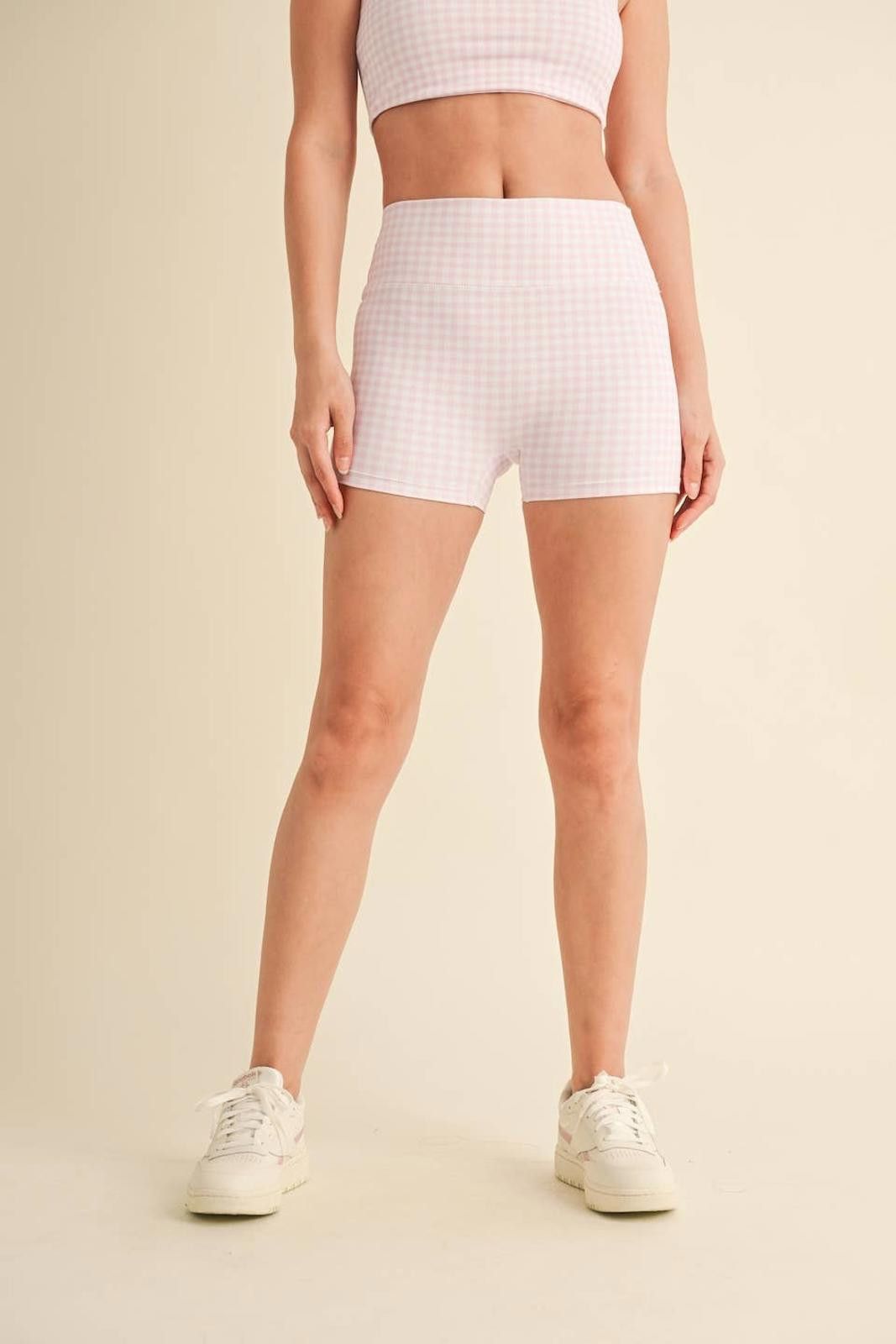 Christian Kimber Gingham Print Mid-Rise Mini Shorts by Kimberly C Size 28" / US 6 / IT 42 - 3 Thumbnail
