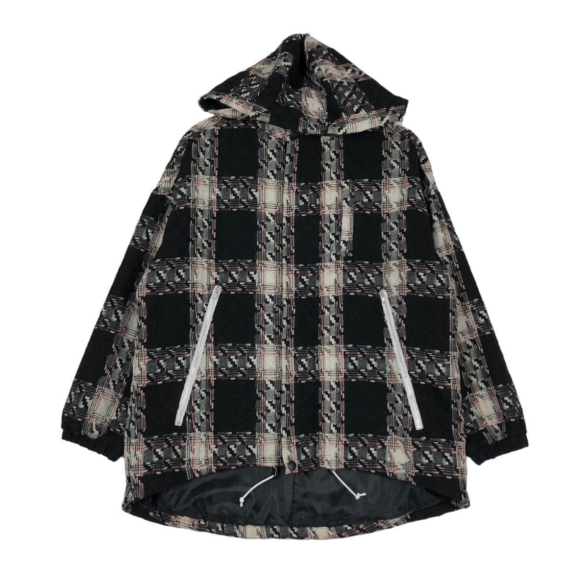 Japanese Brand 📌VINTAGE BIKER JACKET KBF JAPAN TARTAN DESIGN CHECK Size US M / EU 48-50 / 2 - 3 Thumbnail