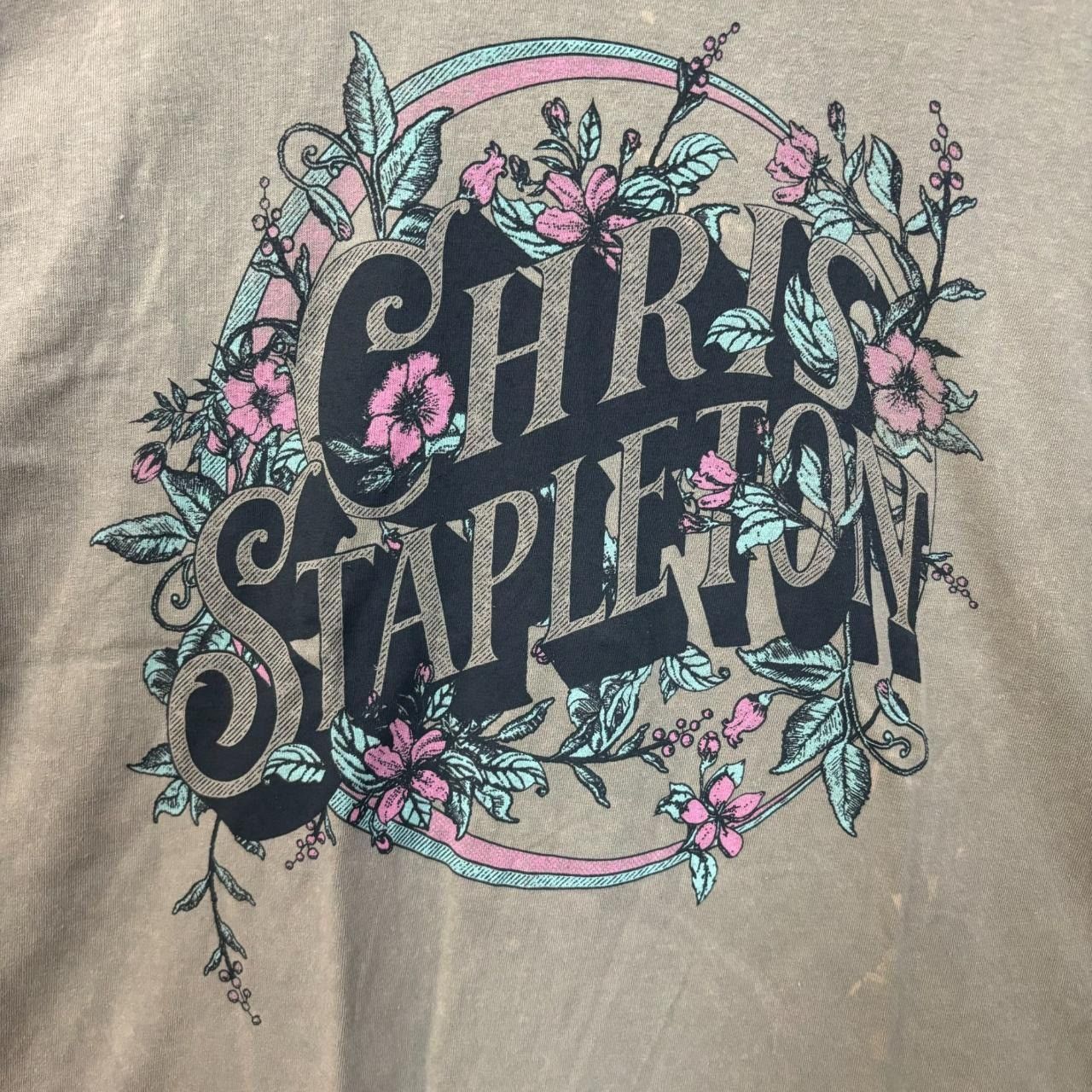 Band Tees Chris Stapleton Spellout Wild flower size XL Size US XL / EU 56 / 4 - 2 Thumbnail