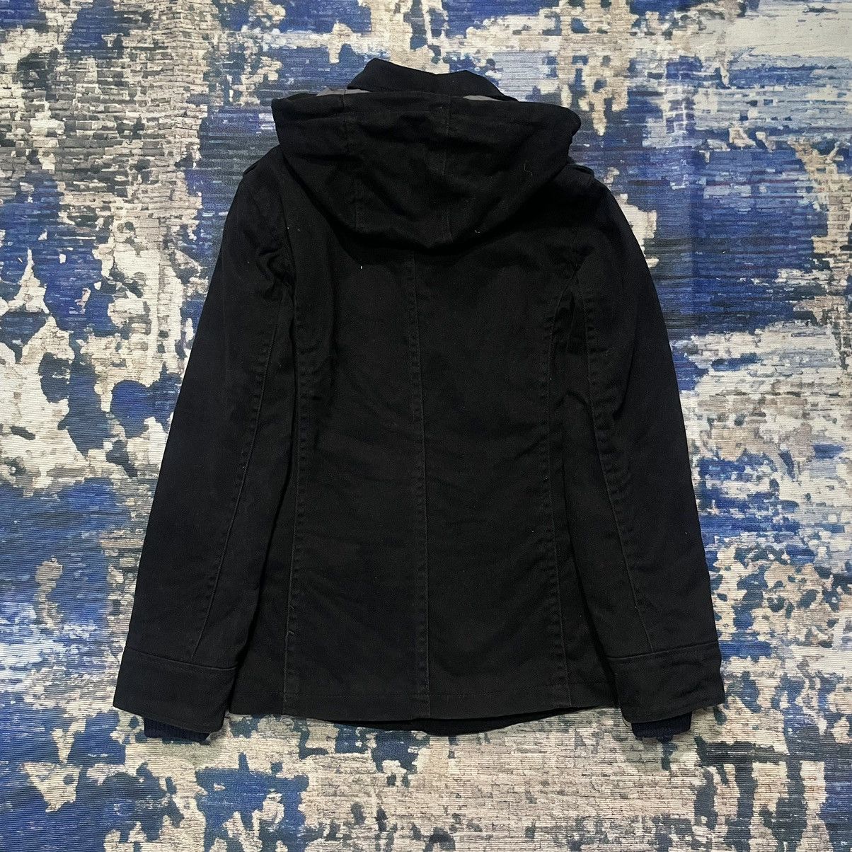 Zara ZARA Collar Hooded Utility Denim Gothic Punk Size US S / EU 44-46 / 1 - 8 Thumbnail
