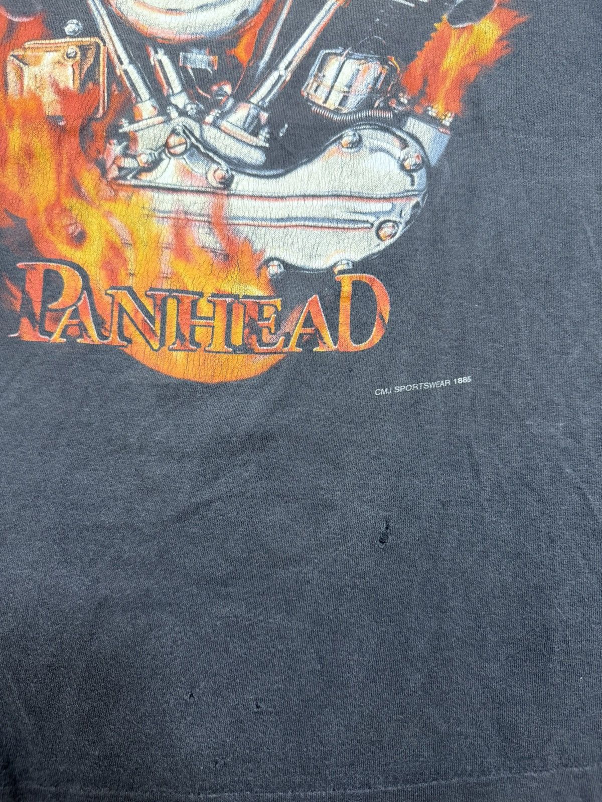 Harley Davidson Vintage Harley-Davidson t-shirt PANHEAD Size US L / EU 52-54 / 3 - 4 Thumbnail