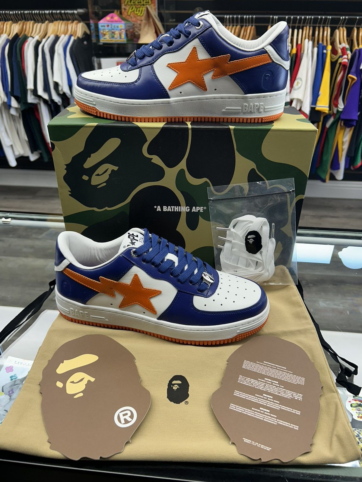Bape BAPESTA #3 M2 Size US 9 / EU 42 - 1 Thumbnail