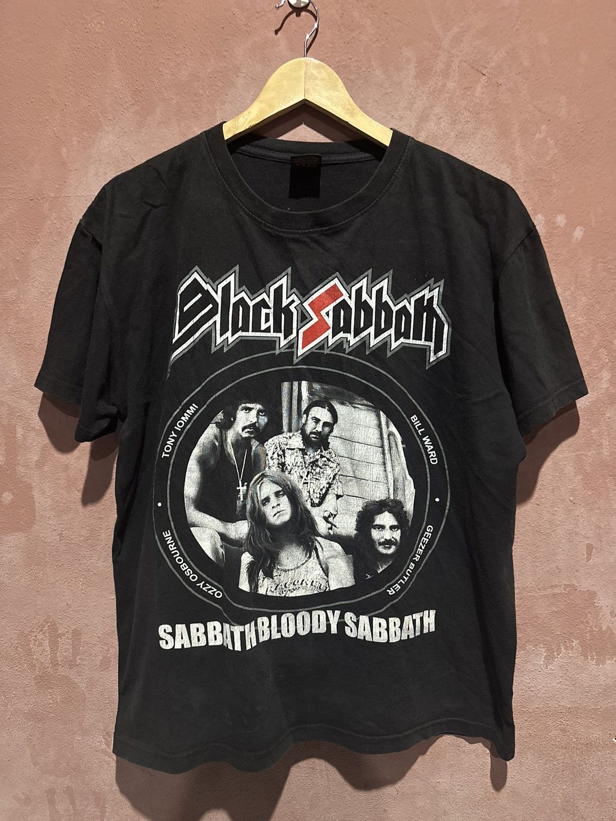 Men's Black Sabbath Graphic Vintage T-Shirt