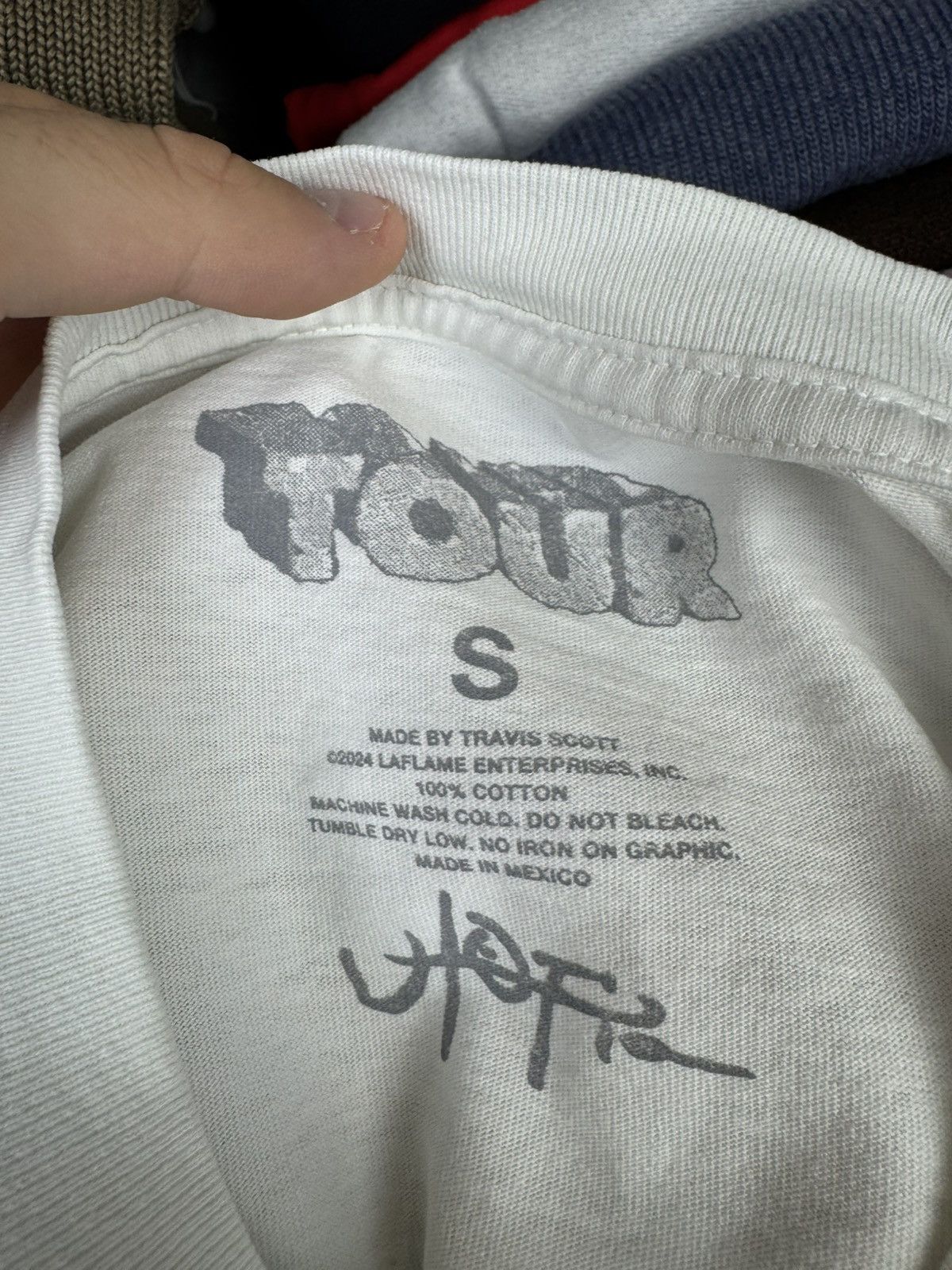 Travis Scott Travis Scott Utopia Skitzo Circus Maximus 2024 Euro Tour Tee Size US S / EU 44-46 / 1 - 3 Thumbnail
