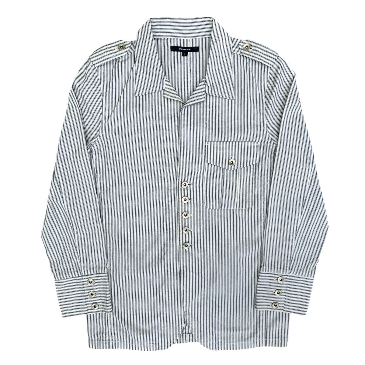 Jean Paul Gaultier × Y/Project Jackrose Stripes Outer Shirt Size US M / EU 48-50 / 2 - 1 Thumbnail