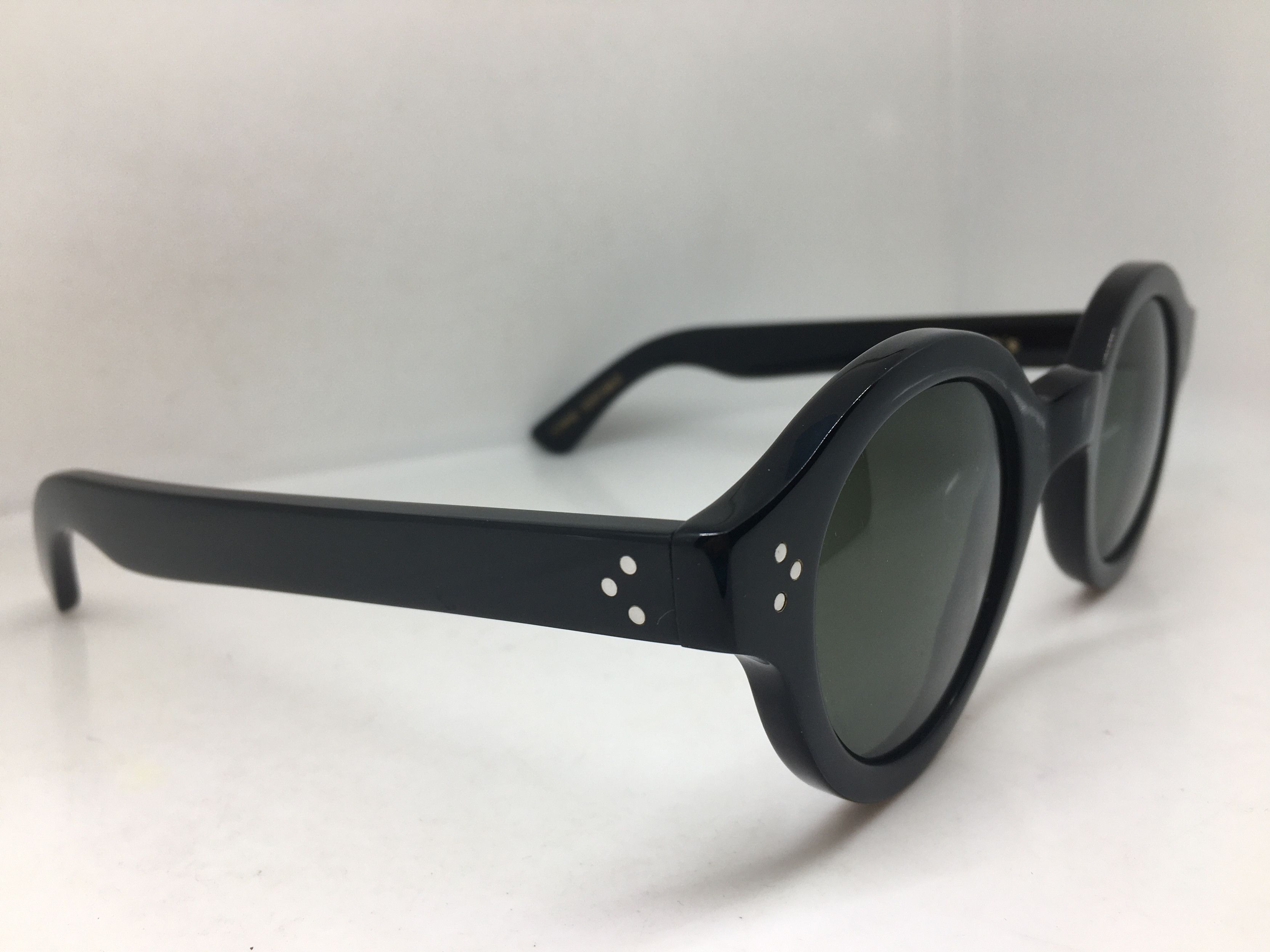 Lesca Lunetier Lesca Lunetier Genuine Horn CORBUSIER Architect Sunglasses Size ONE SIZE - 2 Thumbnail