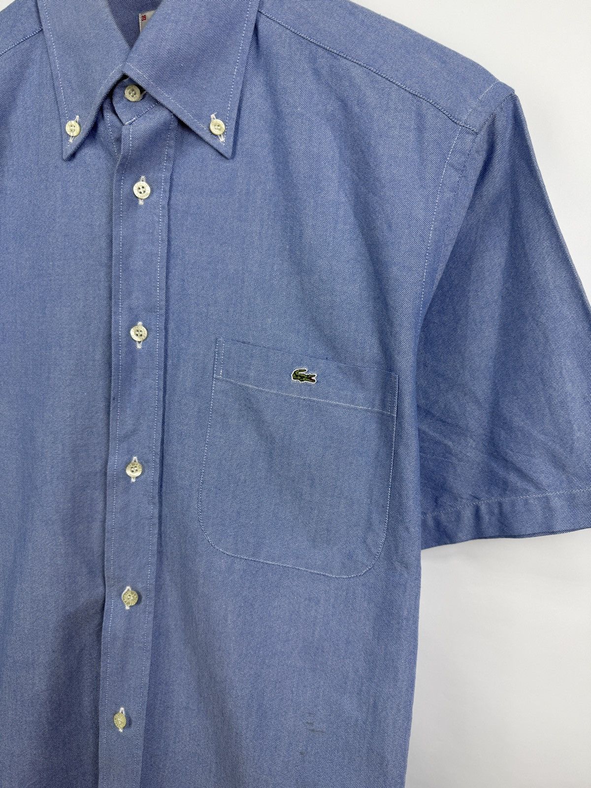 Lacoste 🇫🇷 Vintage 90s Lacoste Shirt Made in France Retro Rare Hype Size US M / EU 48-50 / 2 - 4 Thumbnail