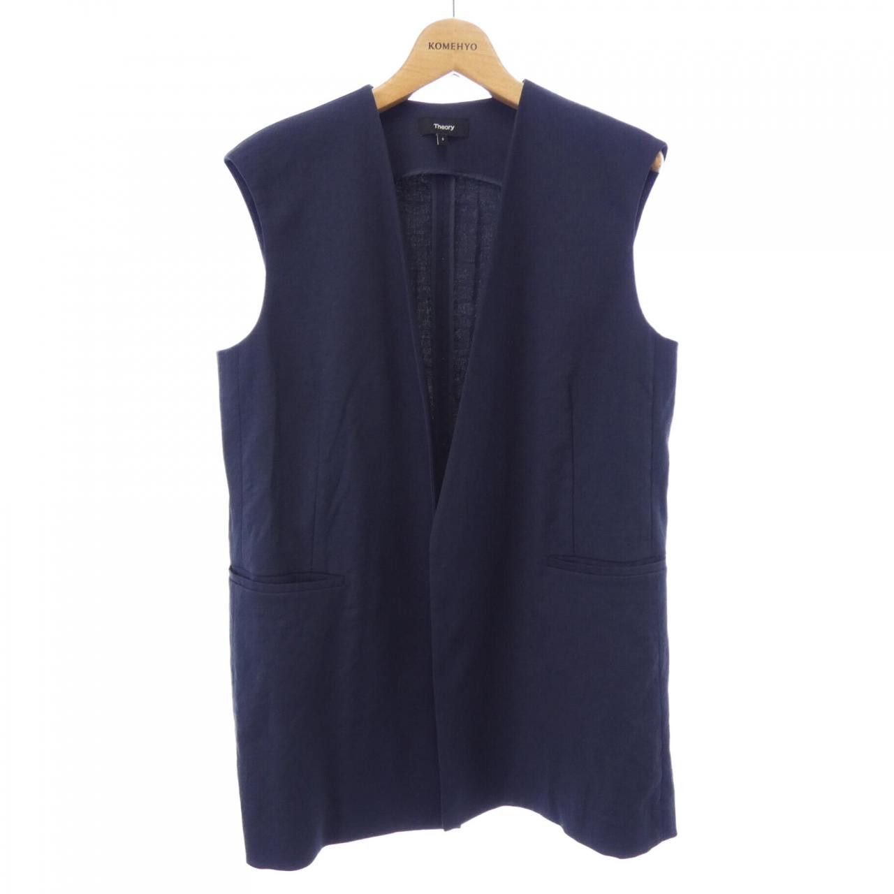 Theory Theory Theory Vest Textile Tops DUTY FREE for USA Size ONE SIZE - 1 Thumbnail
