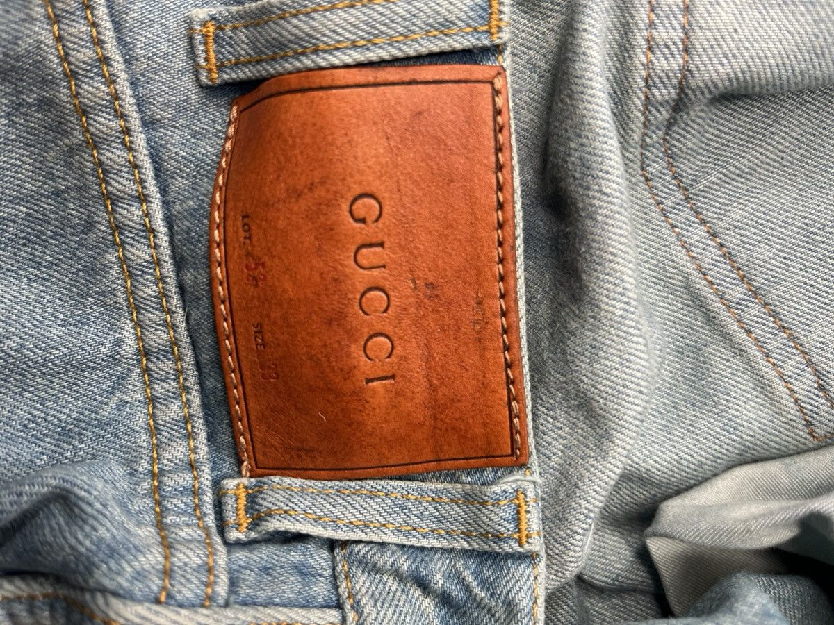 Gucci Gucci tomorrow is yesterday embroidered Size US 33 - 4 Thumbnail
