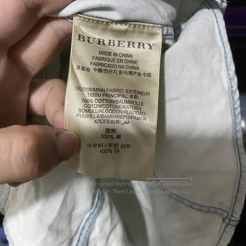 Burberry Burberry Women's Beige Cotton Shirt. Size S / US 4 / IT 40 - 5 Thumbnail