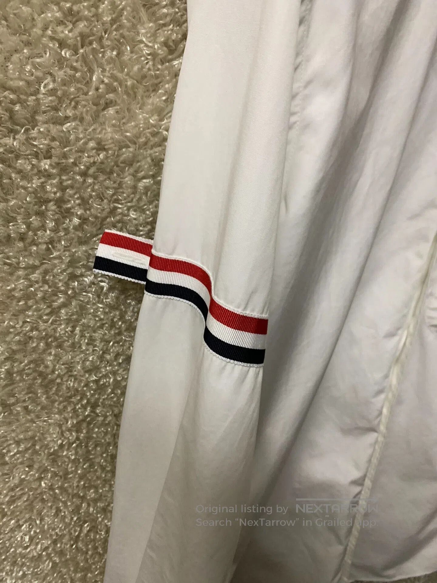 Thom Browne Thom Browne Men's White Shirt. Size US M / EU 48-50 / 2 - 3 Thumbnail