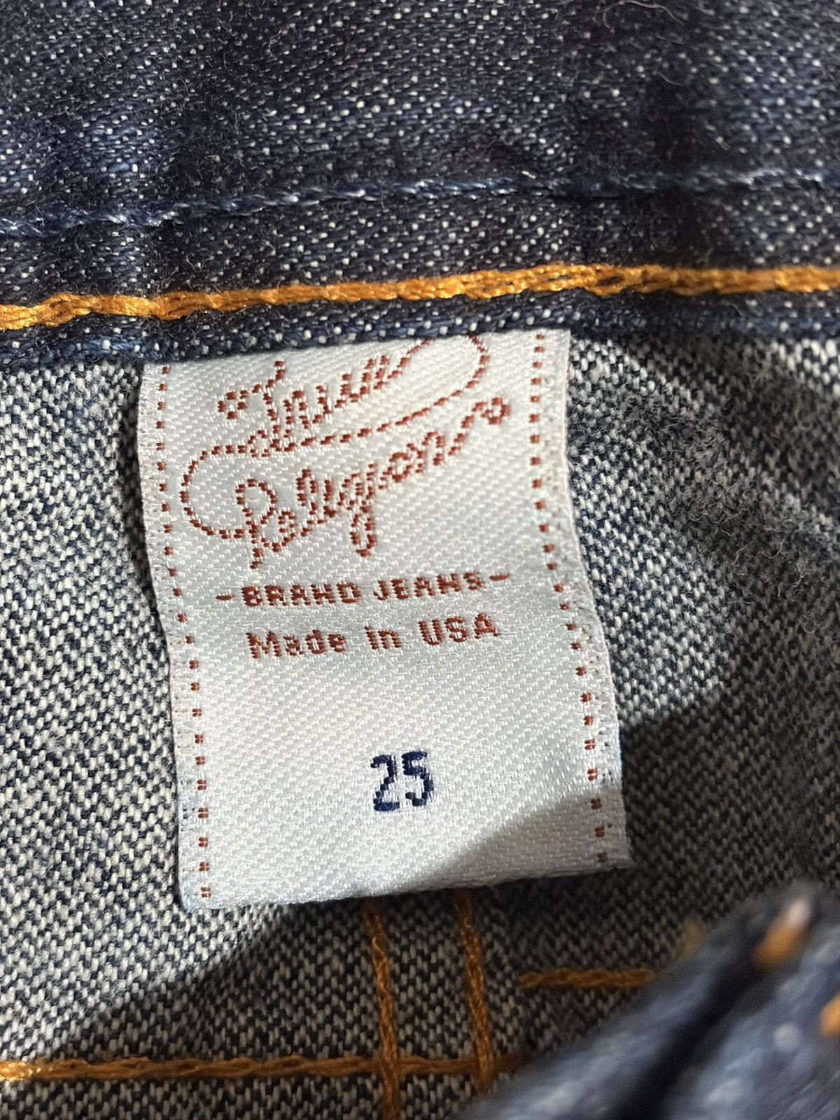 True Religion True Religion Jeans Bootcut Distressed Embroidered Made USA Size 25" / US 0 / IT 36 - 10 Thumbnail