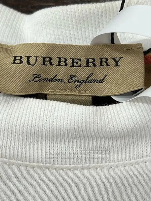 Burberry Burberry Summer White Cotton T-Shirt. Size S / US 4 / IT 40 - 5 Thumbnail