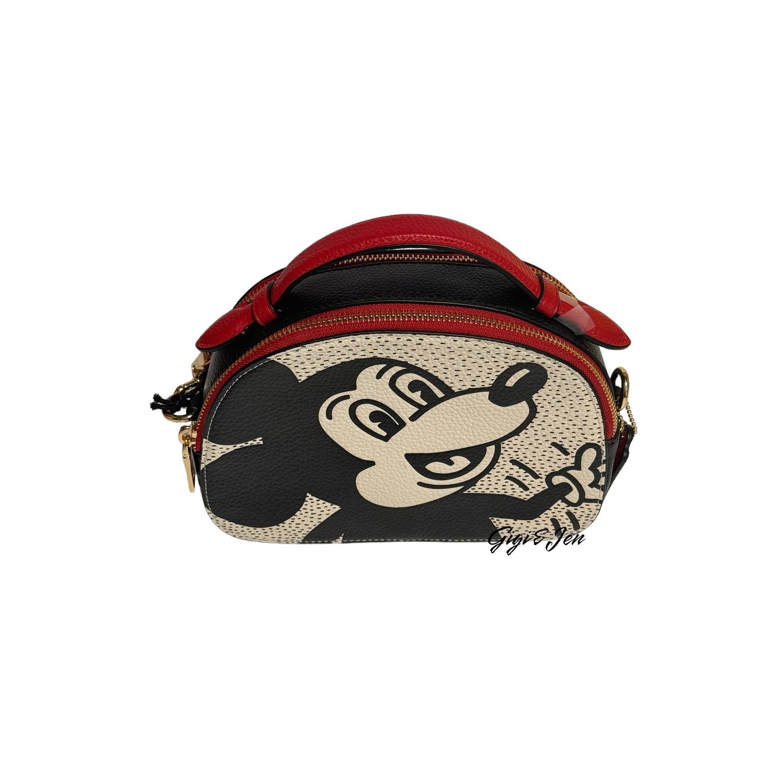 Coach Disney Mickey Mouse X Keith Haring Serena Satchel New Size ONE SIZE - 14 Thumbnail