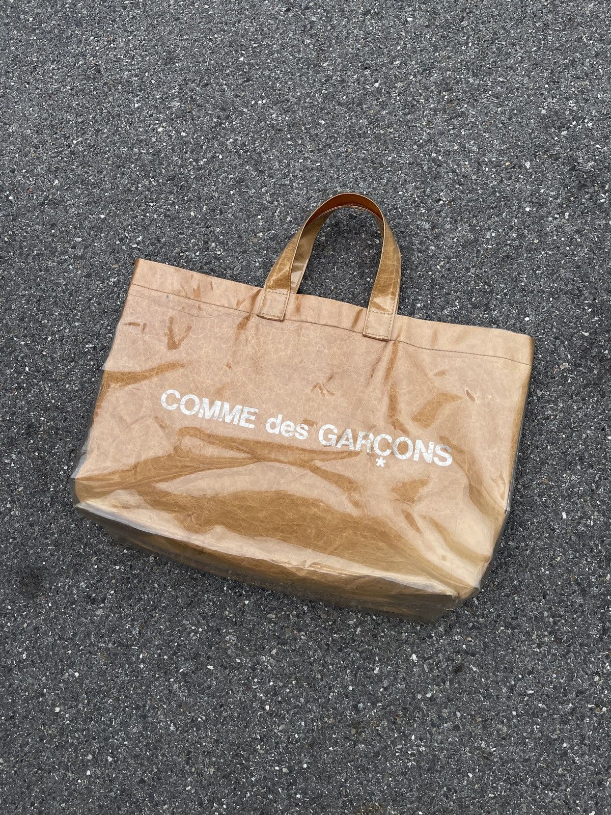 Comme Des Garcons Comme Des Garcon Tote Bag in Brown, Men's