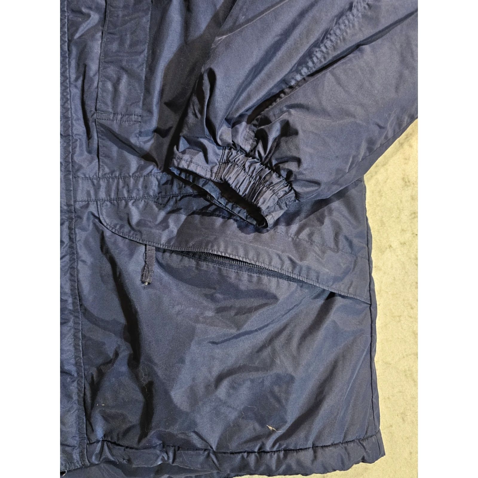 Vintage VINTAGE Columbia Hooded Jacket Fleece Lined Winter Ski Parka Blue 90s Mens Large - Columbia Omni-Tech Parka Mens Large Blue 90s Vintage Hoodie Jacket Size US L / EU 52-54 / 3 - 6 Thumbnail