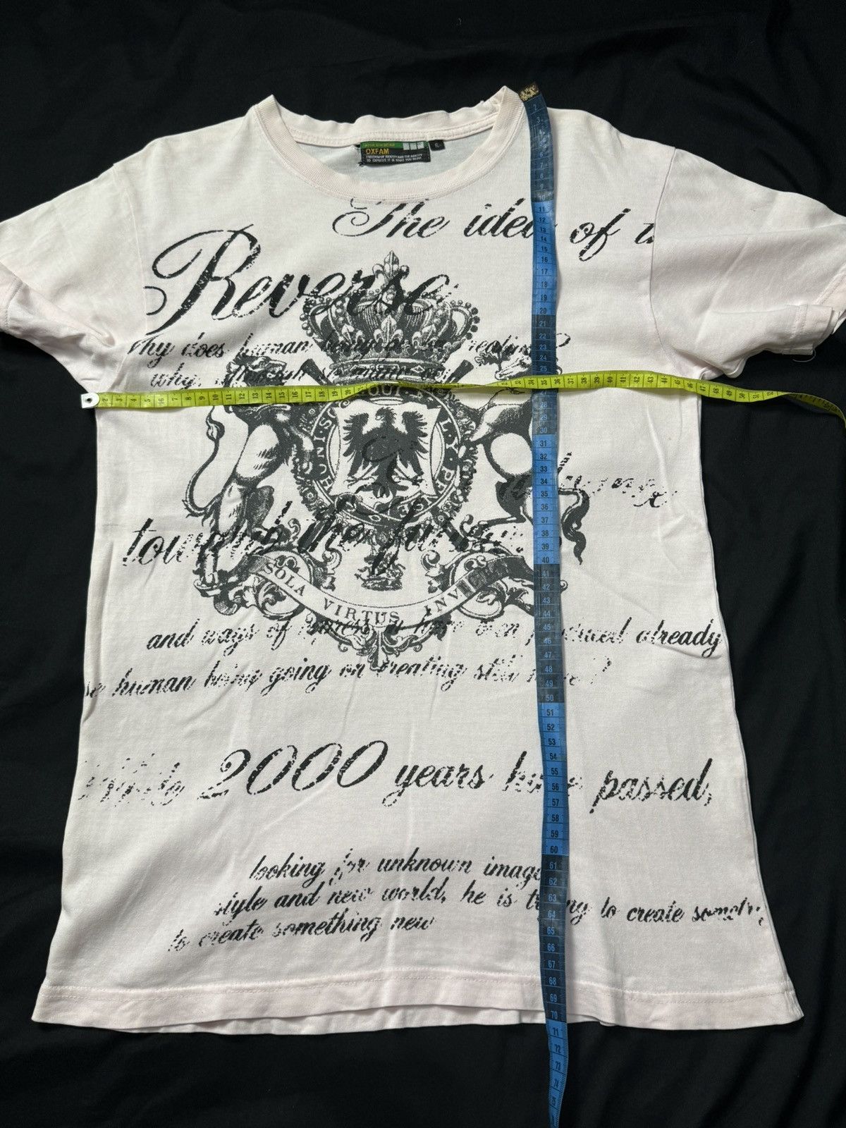 If Six Was Nine × Japanese Brand × Le Grande Bleu (L.G.B.) Japanese Poem Tees Oxfam Size US S / EU 44-46 / 1 - 6 Thumbnail