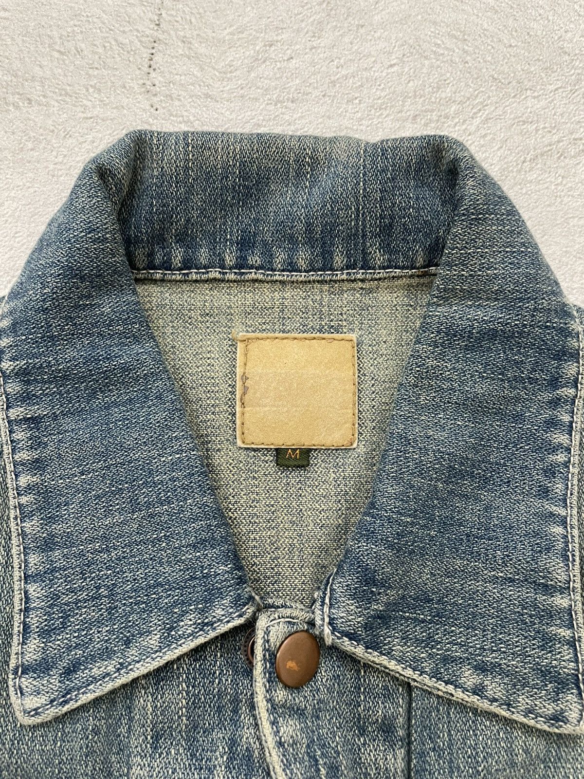 14th Addiction 2000s Japan Light Blue Denim Jacket Washed if6was9 LGB 14th Size US M / EU 48-50 / 2 - 4 Thumbnail