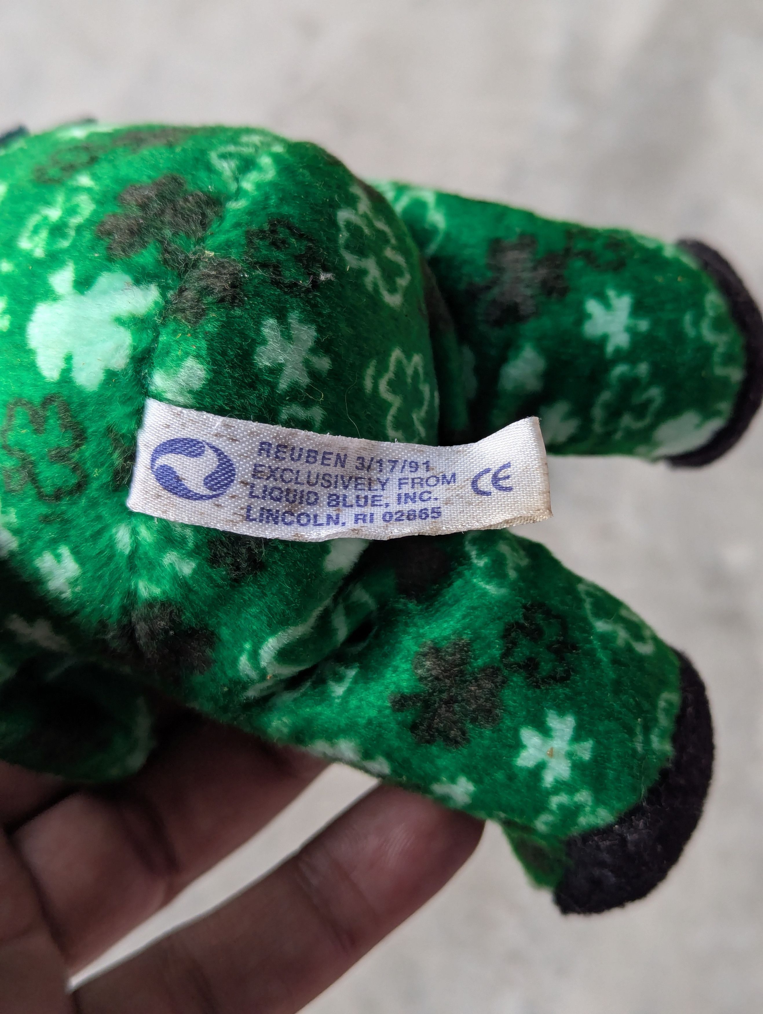 Grateful Dead Grateful Dead "Reuben" Liquid Blue Plush Bear Size ONE SIZE - 3 Thumbnail