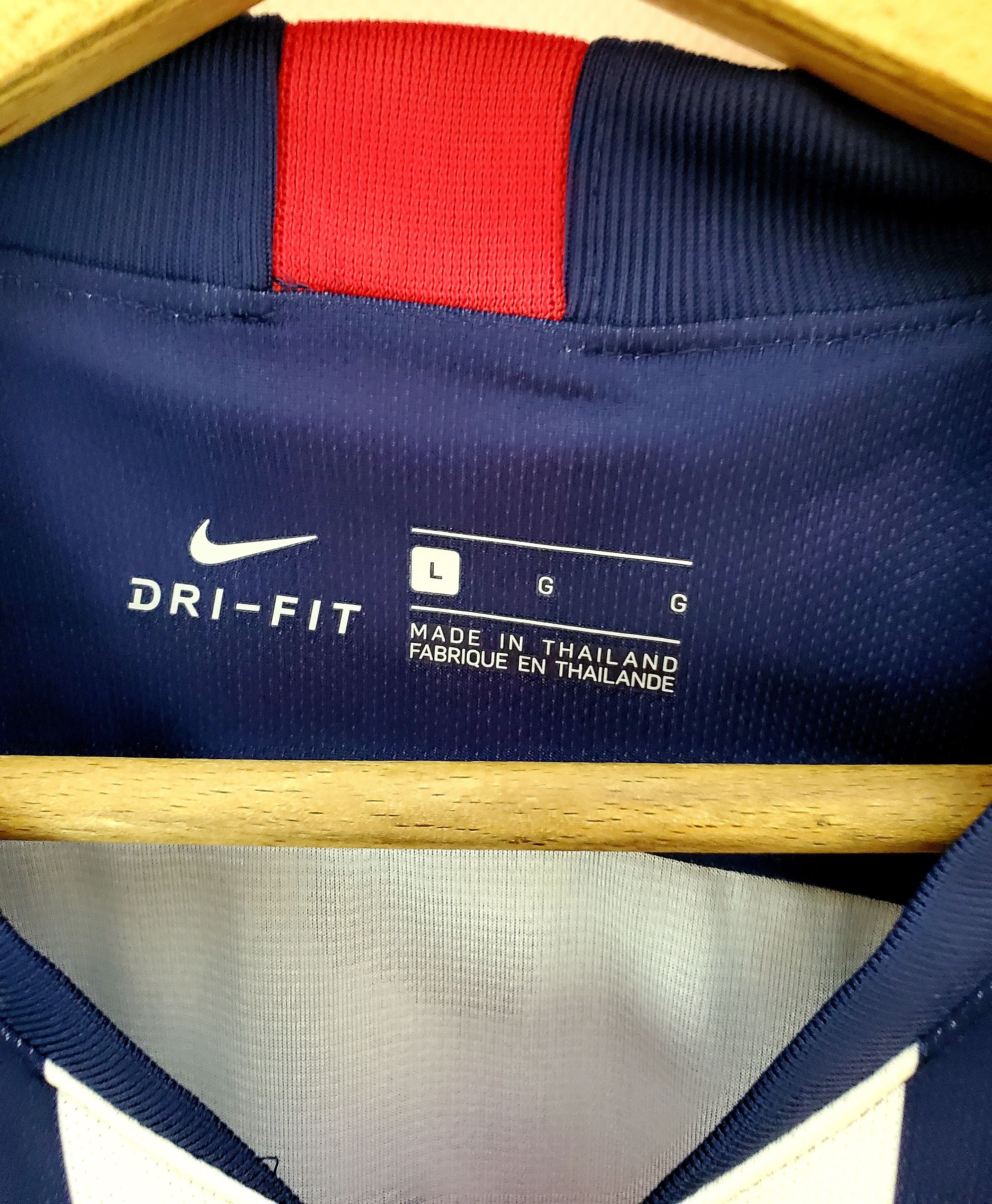 Other PARIS SAINT GERMAIN 2019 2020 HOME JERSEY NEW CONDITION L Size US L / EU 52-54 / 3 - 2 Thumbnail