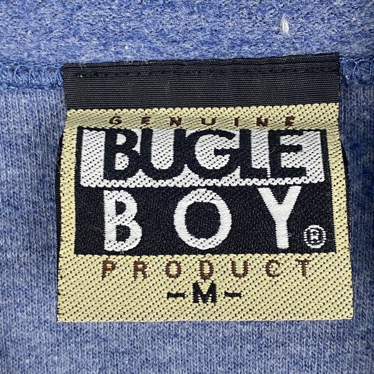 Bugle Boy × Vintage Vintage Bugle Boy Embroidered Sweatshirt Navy Blue Size M / US 6-8 / IT 42-44 - 5 Thumbnail
