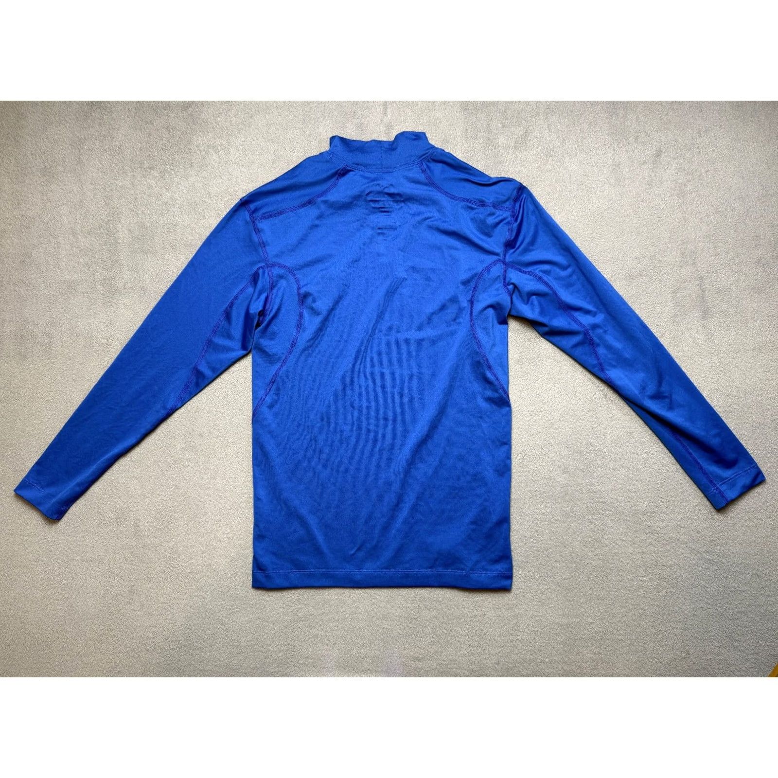 Nike Nike Pro Combat Long Sleeve Shirt Mens M Blue Dri-Fit Compression Shirt Size US M / EU 48-50 / 2 - 5 Thumbnail
