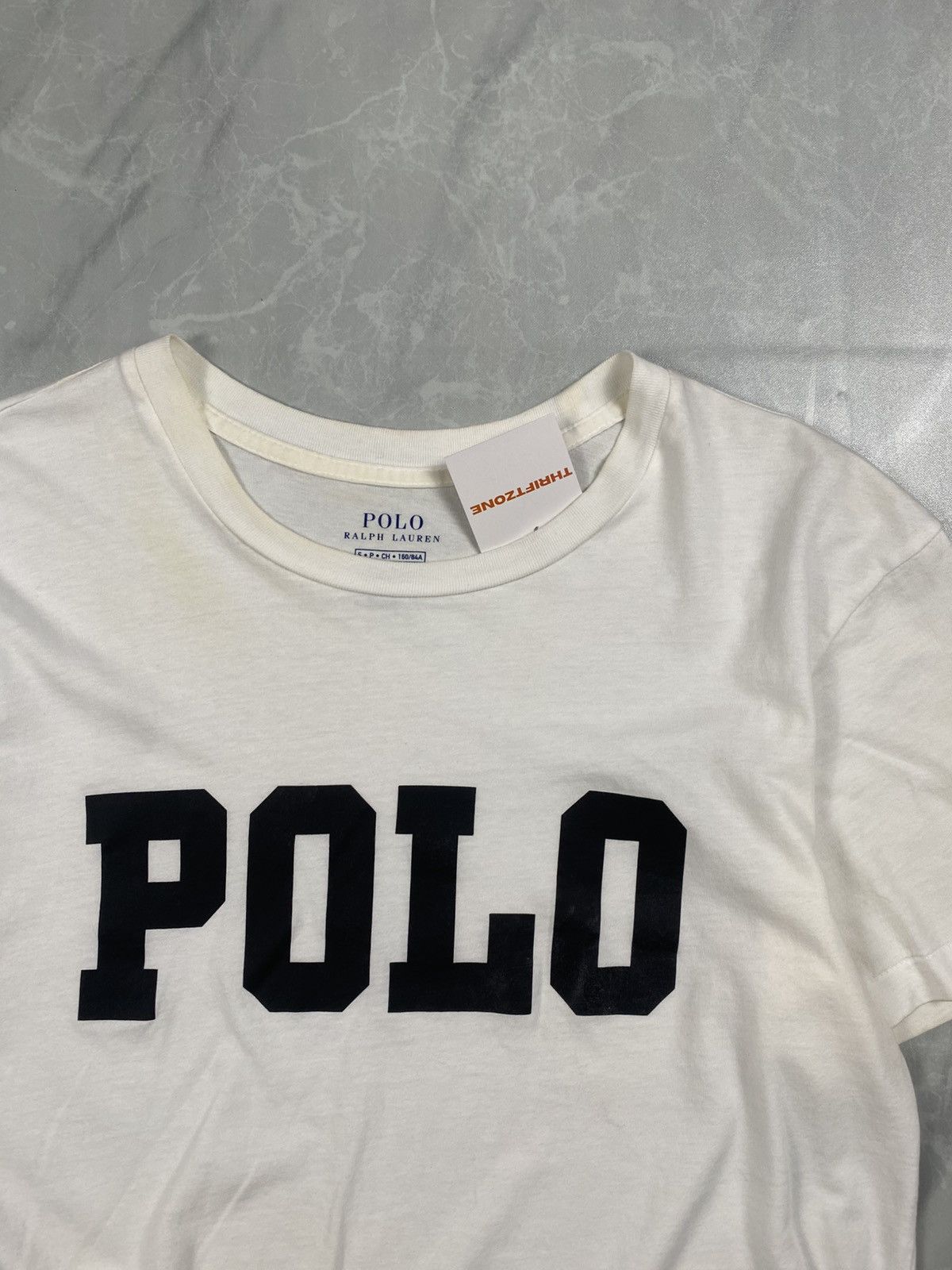 Polo Ralph Lauren Polo Ralph Lauren Spellout Tee Size US S / EU 44-46 / 1 - 2 Thumbnail