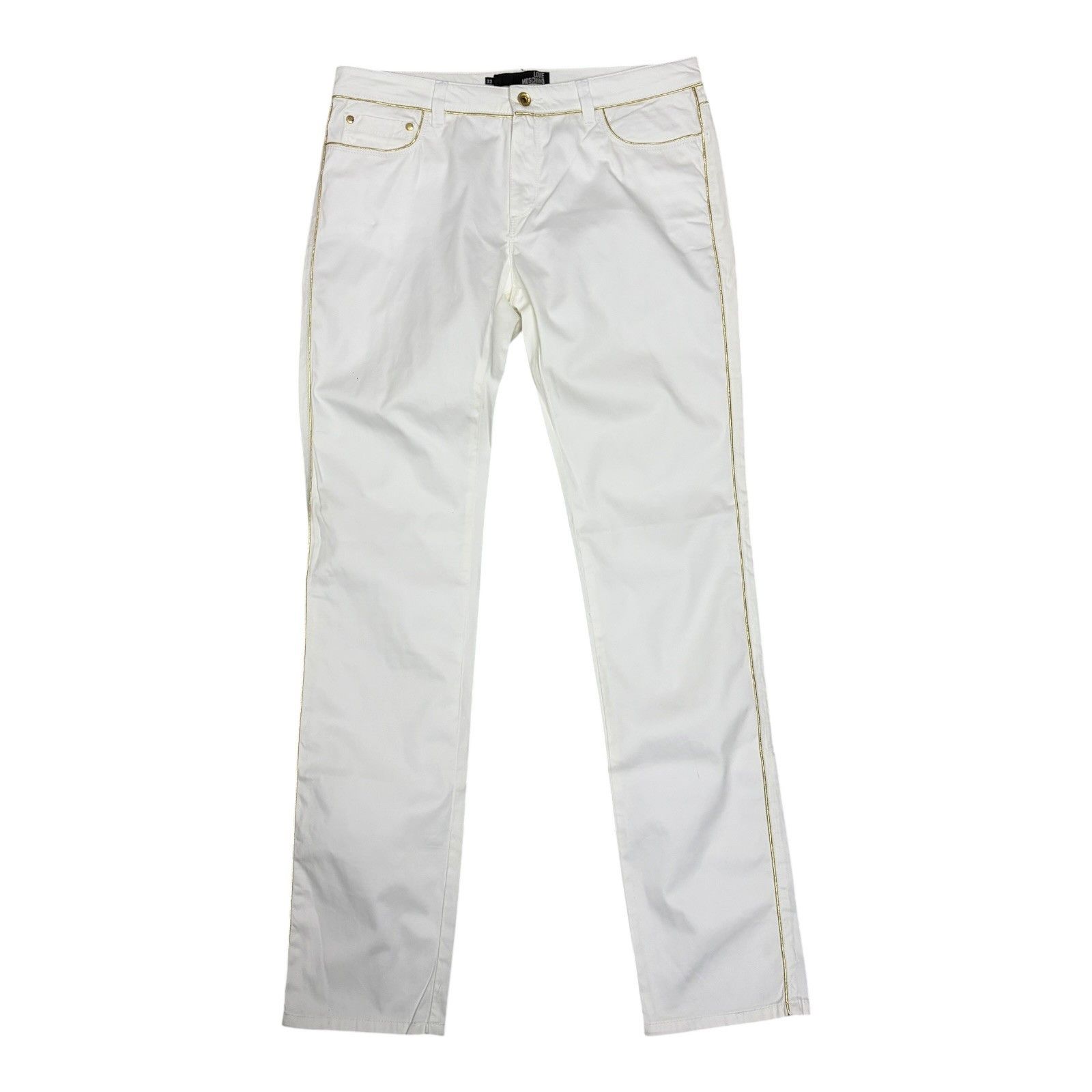 Moschino LOVE MOSCHINO Denim Jeans Luxury Designer Pants Large Size 33" - 1 Thumbnail