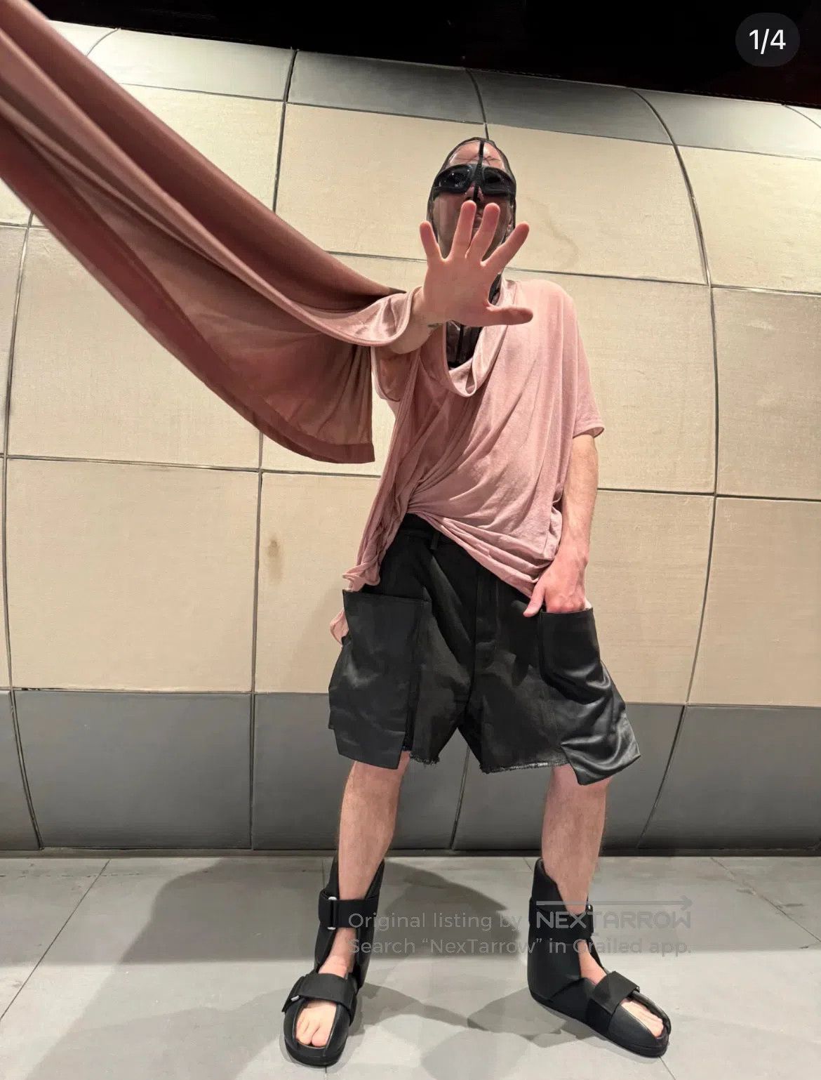 Rick Owens Rick Owens Nylon Pocket Shorts Size US 33 - 6 Thumbnail