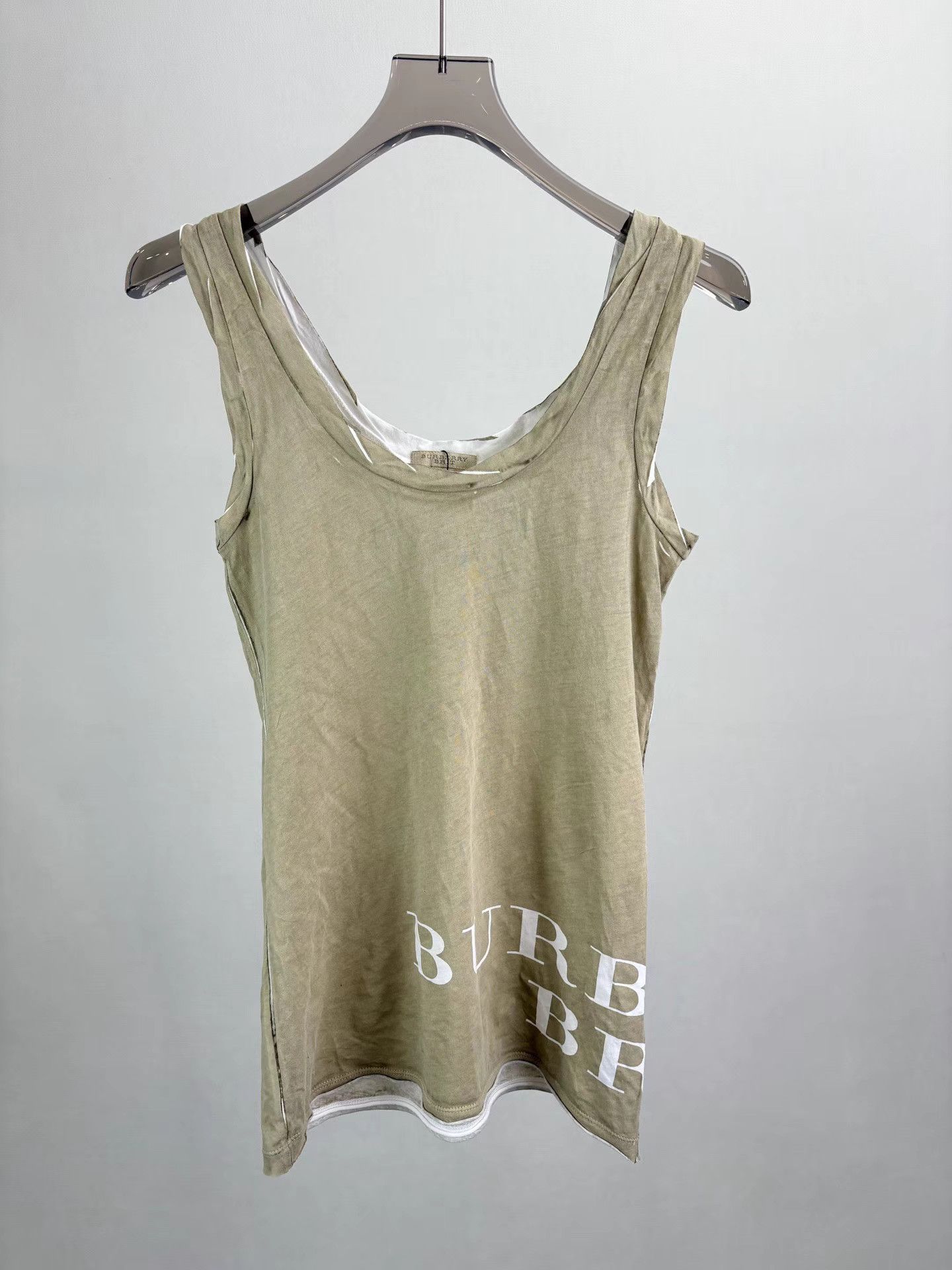Burberry BURBERRY Letter Logo Camisole Vest K1 Size XS / US 0-2 / IT 36-38 - 2 Thumbnail
