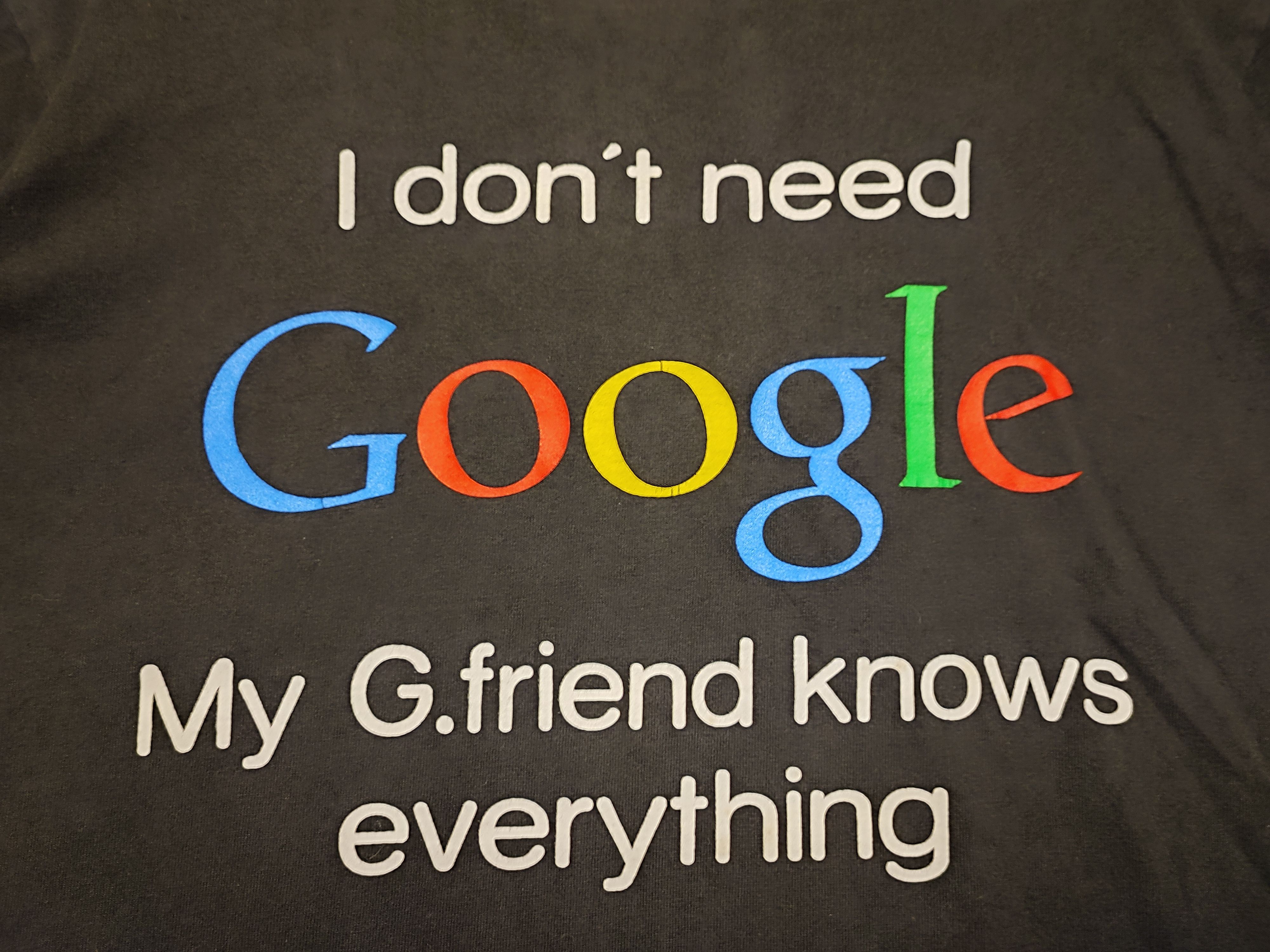 Other Google Tshirt Parody Size US M / EU 48-50 / 2 - 5 Thumbnail