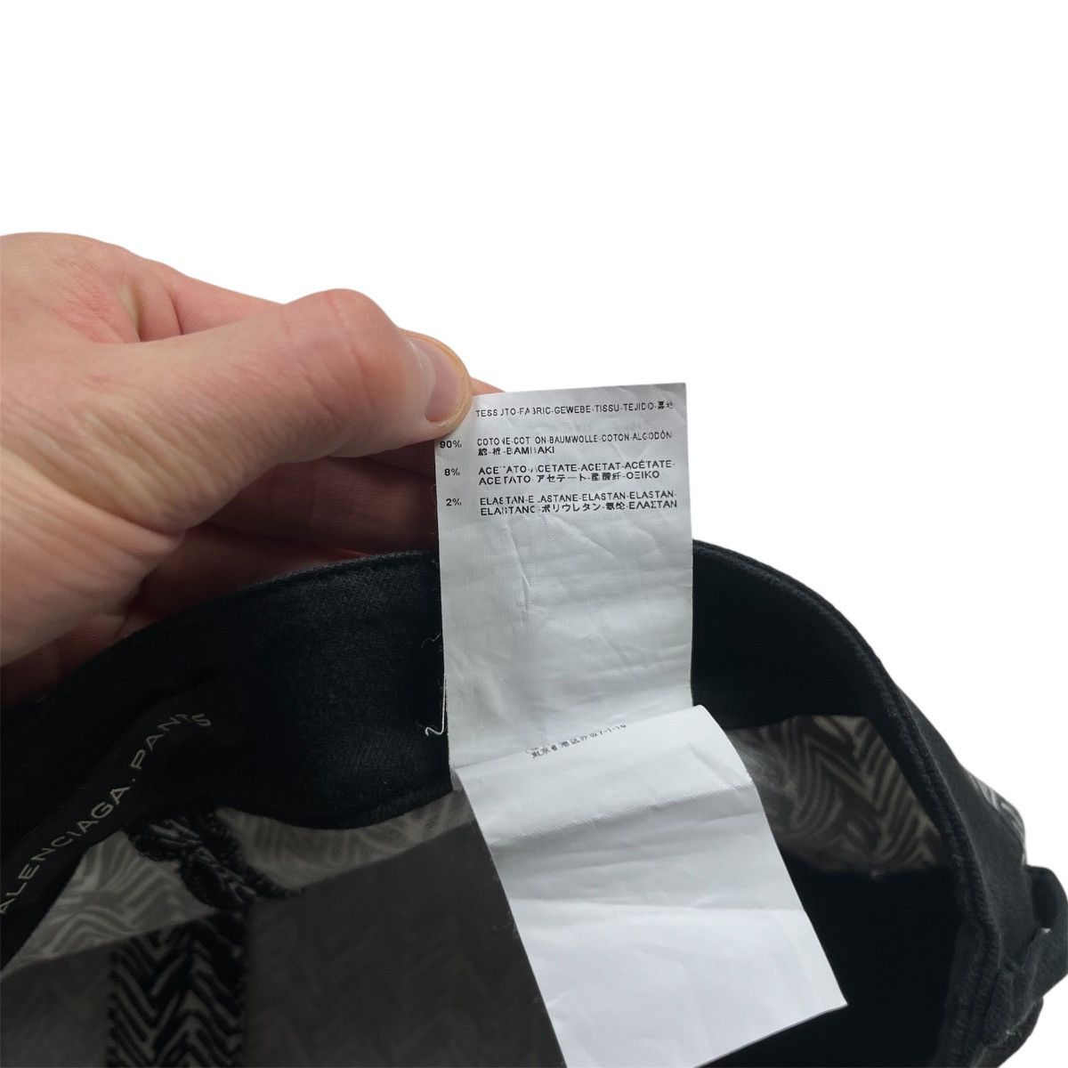 Balenciaga × Grailed Balenciaga Pants Luxury Black & White Women’s Size 28" / US 6 / IT 42 - 10 Thumbnail