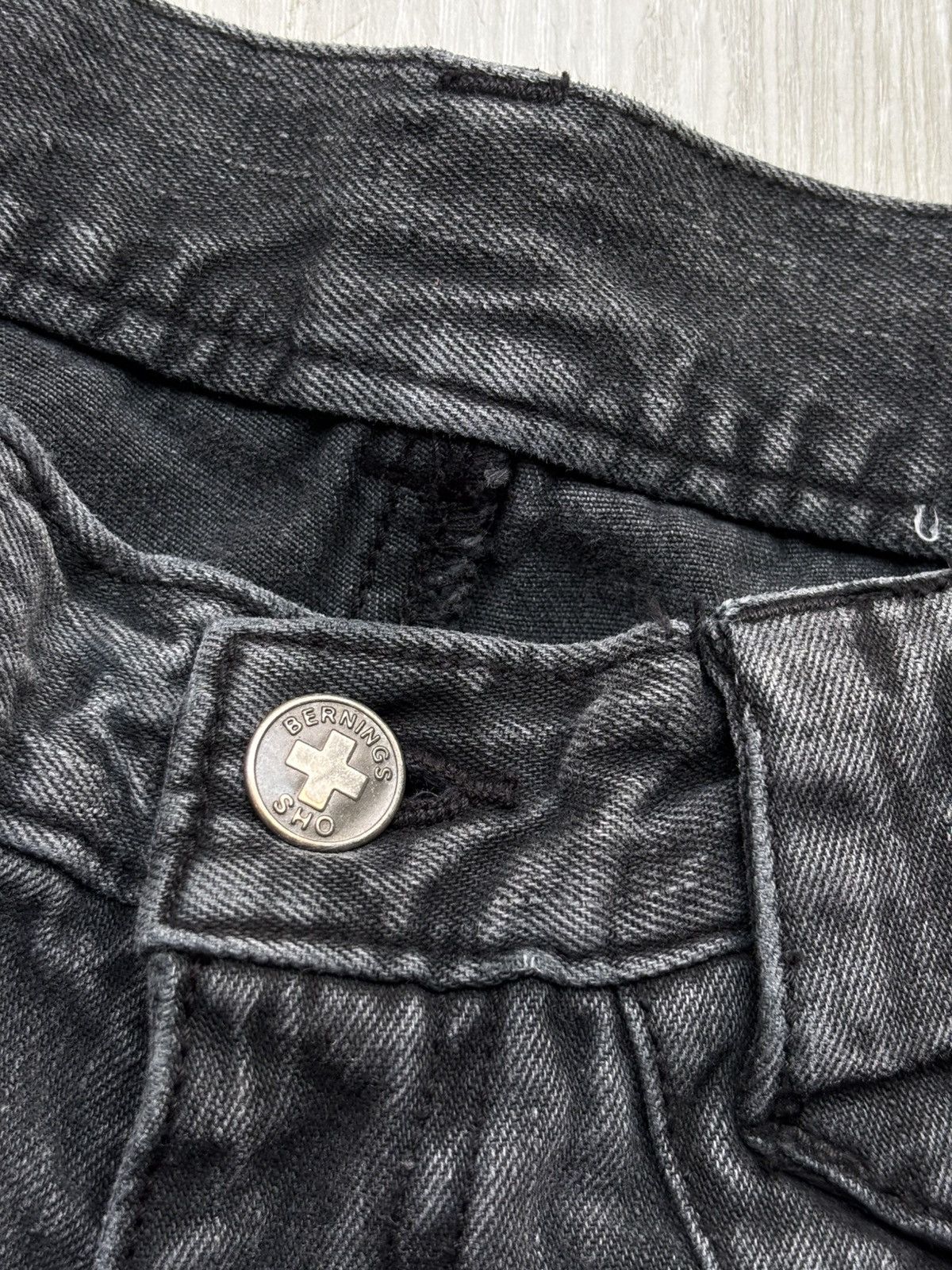 Japanese Brand BERNING SHO lace up flare jeans Size US 26 / EU 42 - 5 Thumbnail