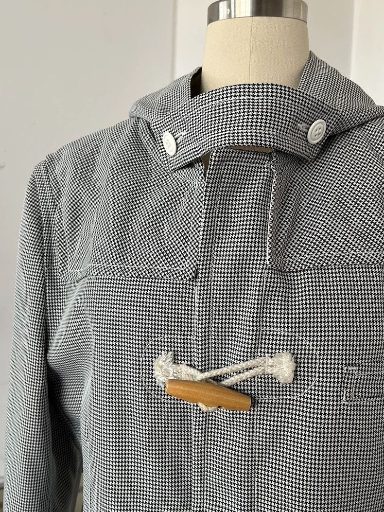 Comme des Garcons Comme Des Garcons Houndstooth trench coat Size US L / EU 52-54 / 3 - 4 Thumbnail
