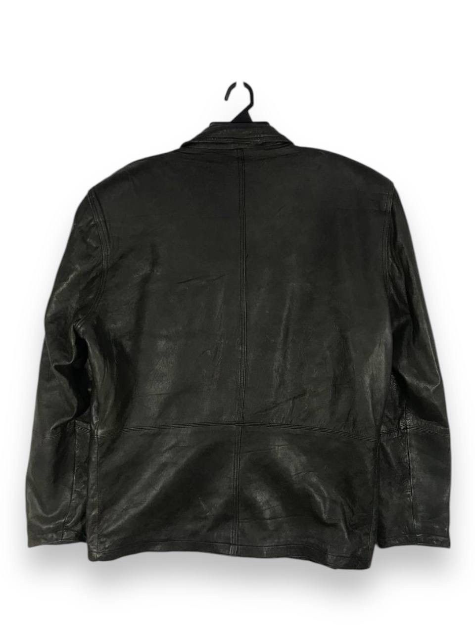 Vintage vintage vitrasa spain all black leather motorcycle jacket Size US M / EU 48-50 / 2 - 3 Thumbnail