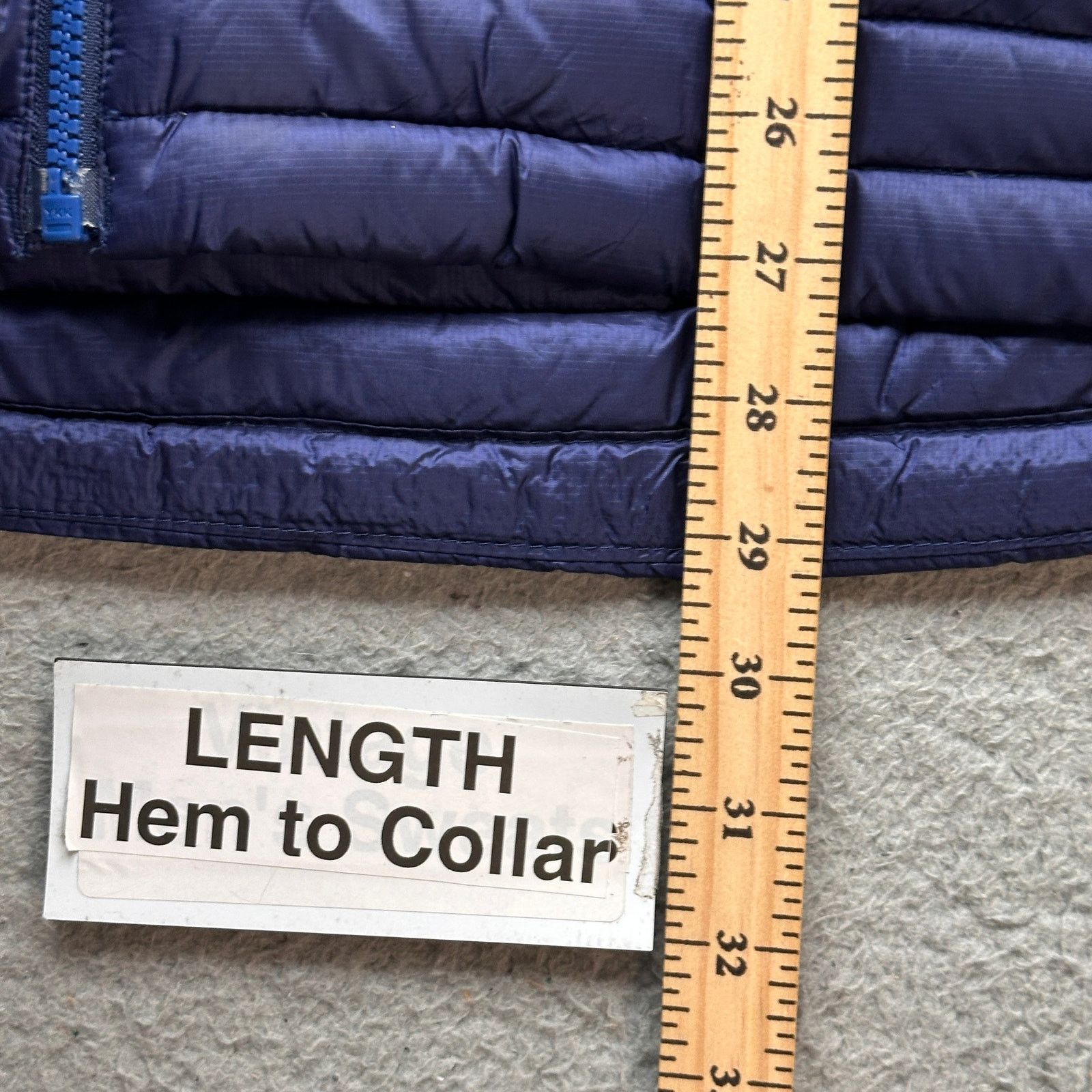 L.L. Bean LL Bean 507554 Ultralight 850 Down Jacket Mens XXL Navy Blue Size US XXL / EU 58 / 5 - 4 Thumbnail