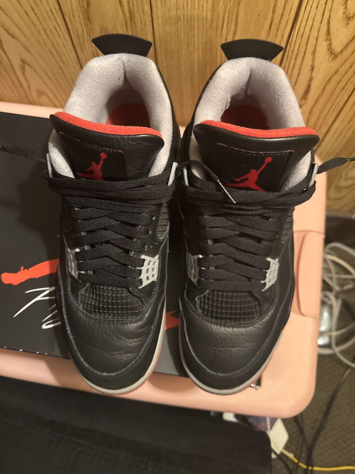 Jordan Brand Jordan 4 bred reimagined Size US 10 / EU 43 - 3 Thumbnail