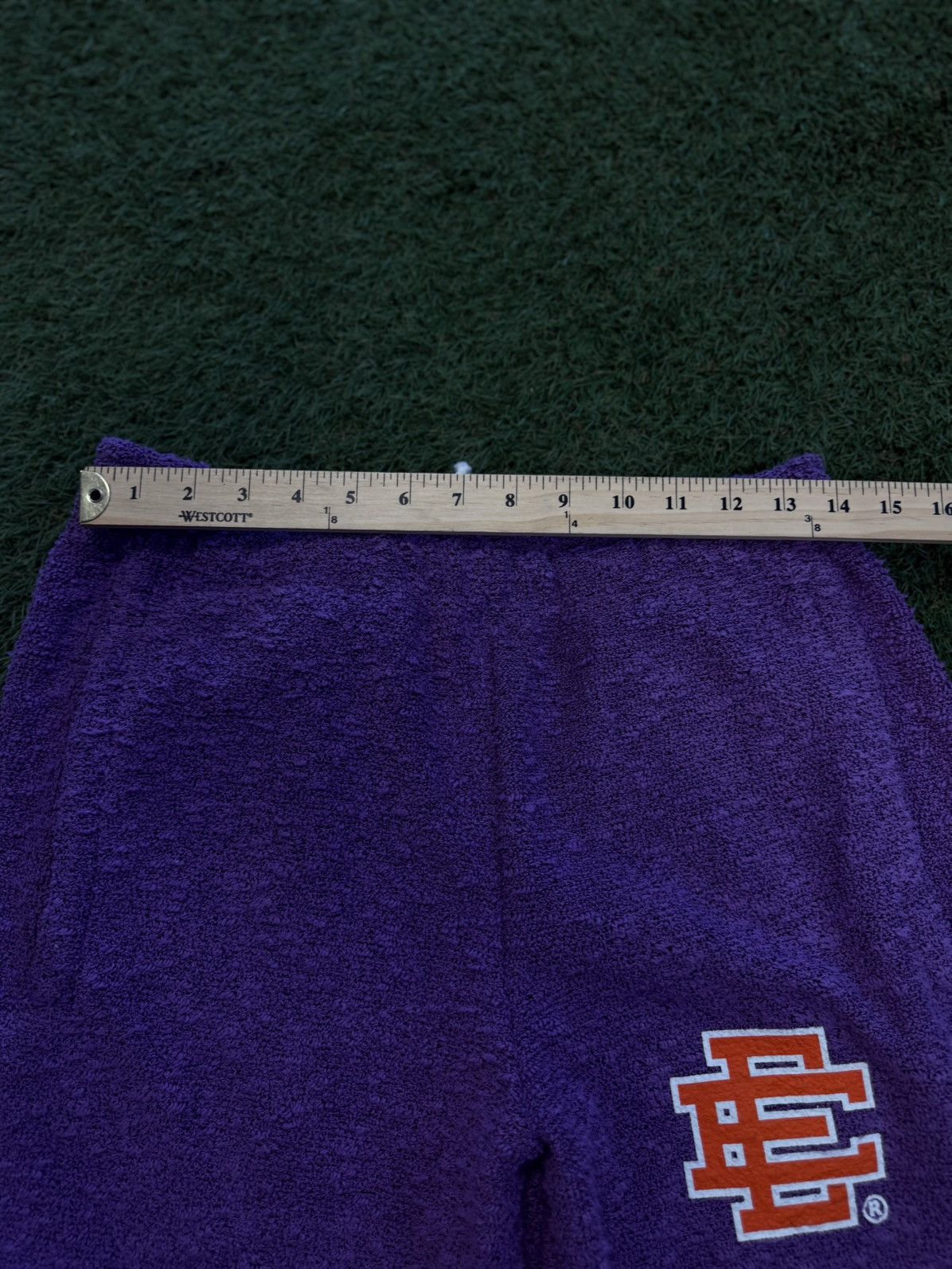 Eric Emanuel Eric Emanuel FW21 Purple Orange Boucle Sweatpants Size (M) Size US 31 - 10 Thumbnail