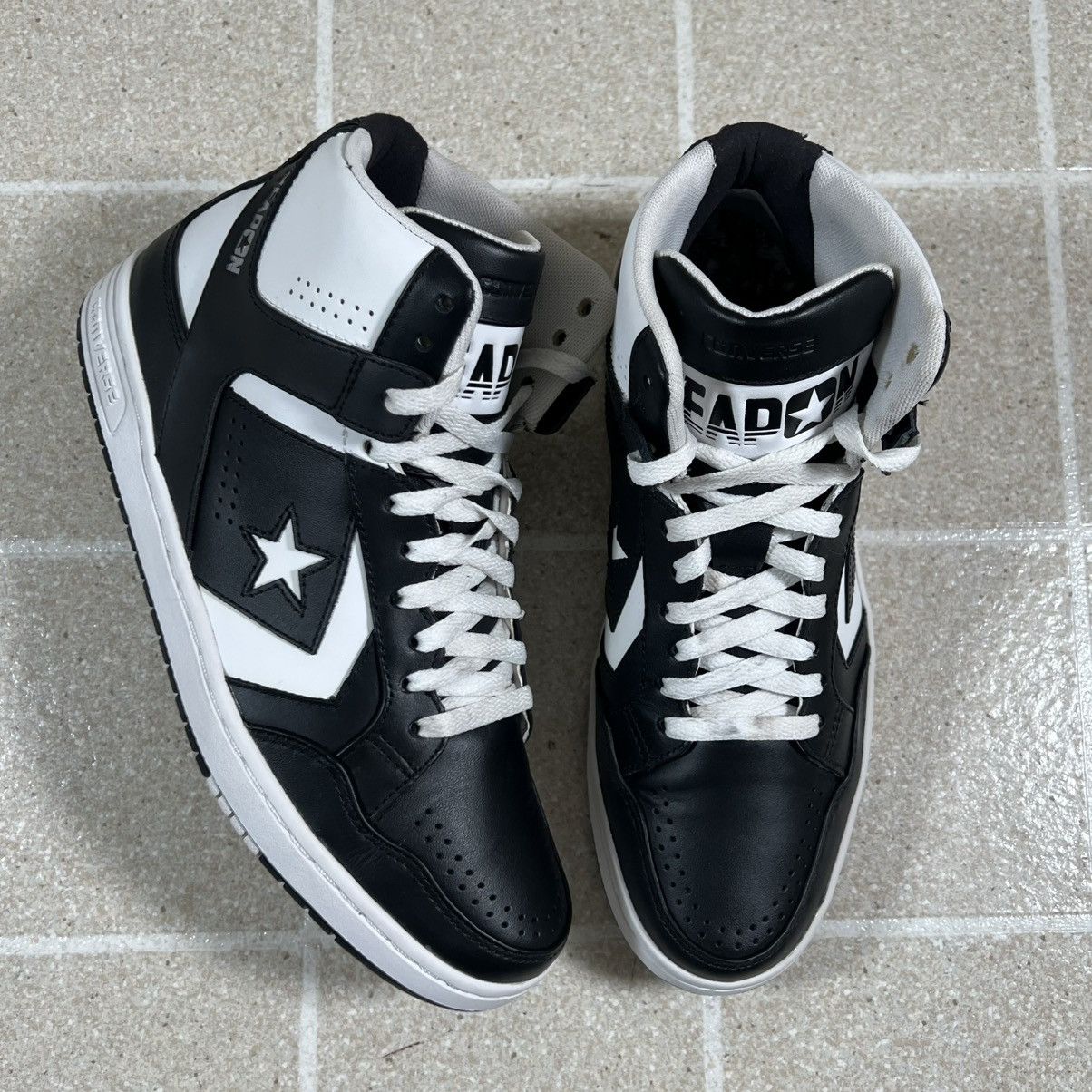 Converse Converse CONS Weapon Mid Black White Larry Bird Size 10.5 Size US 10.5 / EU 43-44 - 1 Thumbnail