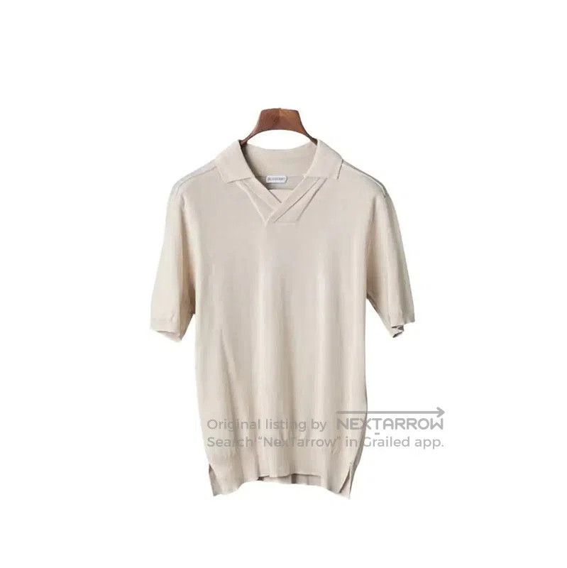 Burberry Burberry Summer White Wool Short Sleeve Polo. Size US S / EU 44-46 / 1 - 1 Thumbnail