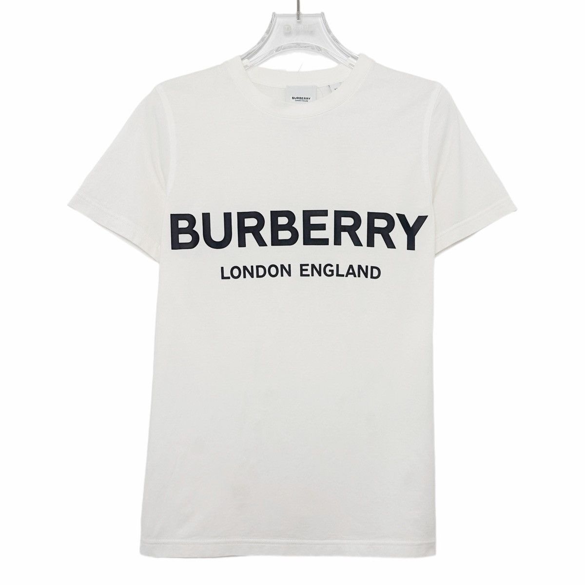 Burberry Burberry Short Sleeve Foam Letter Drop Shoulder K26WX Size US XS / EU 42 / 0 - 1 Thumbnail