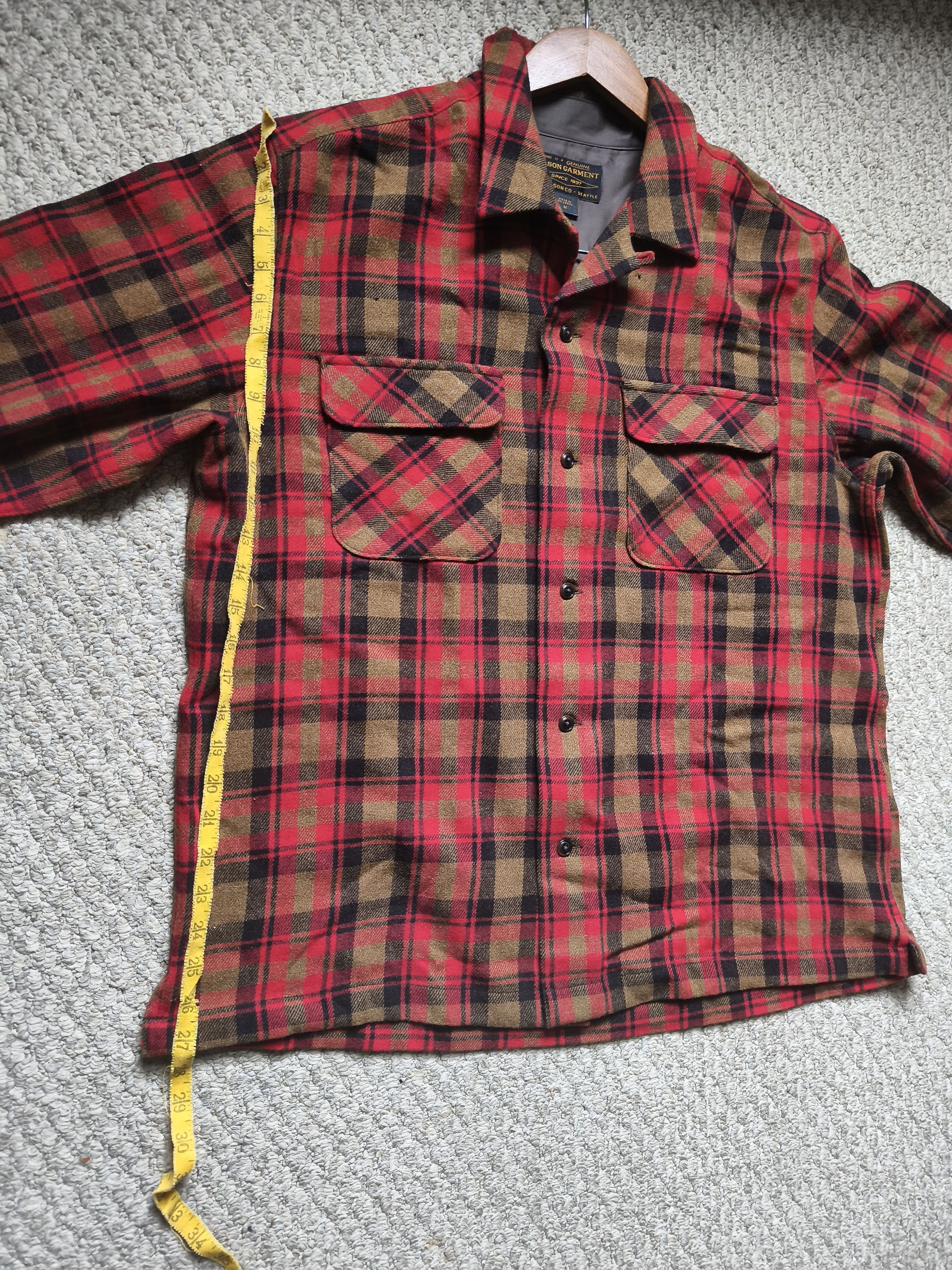 Filson Buckner Wool camp shirt Size US M / EU 48-50 / 2 - 5 Thumbnail