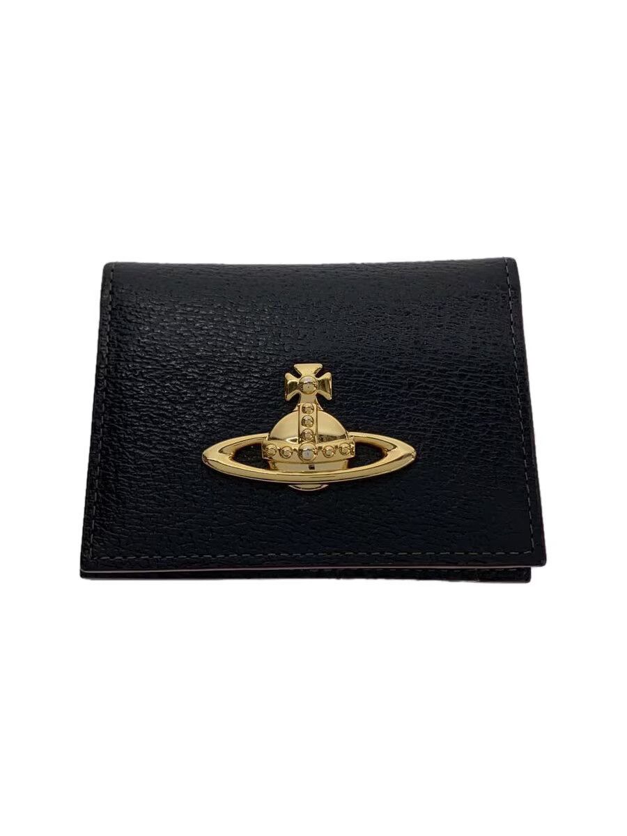 Vivienne Westwood Vivienne Westwood Plain Lthr Card Case Black Size ONE SIZE - 1 Thumbnail