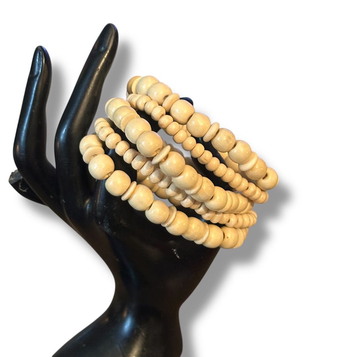 Other Multi strand stacked stretch bead bracelet Size ONE SIZE - 3 Thumbnail