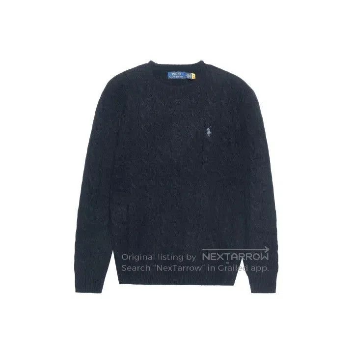 Polo Ralph Lauren Polo Ralph Lauren Men's Logo Embroidered Wool Sweater. Size US S / EU 44-46 / 1 - 1 Thumbnail