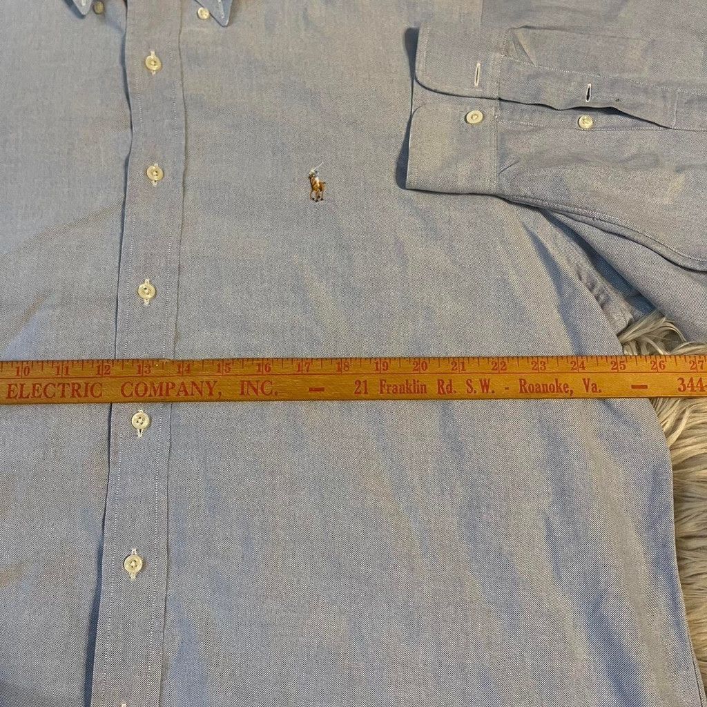 Ralph Lauren Ralph Lauren blue collared long sleeve size 17 Size US XL / EU 56 / 4 - 4 Thumbnail