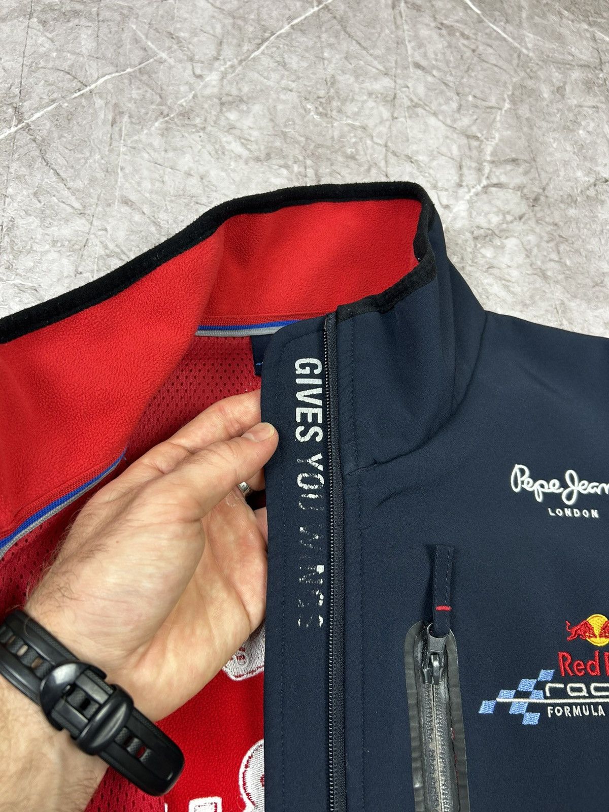 Red Bull Red Bull Racing Jacket Fl Infinity Pepe Jeans Navy Blue Size US M / EU 48-50 / 2 - 14 Thumbnail