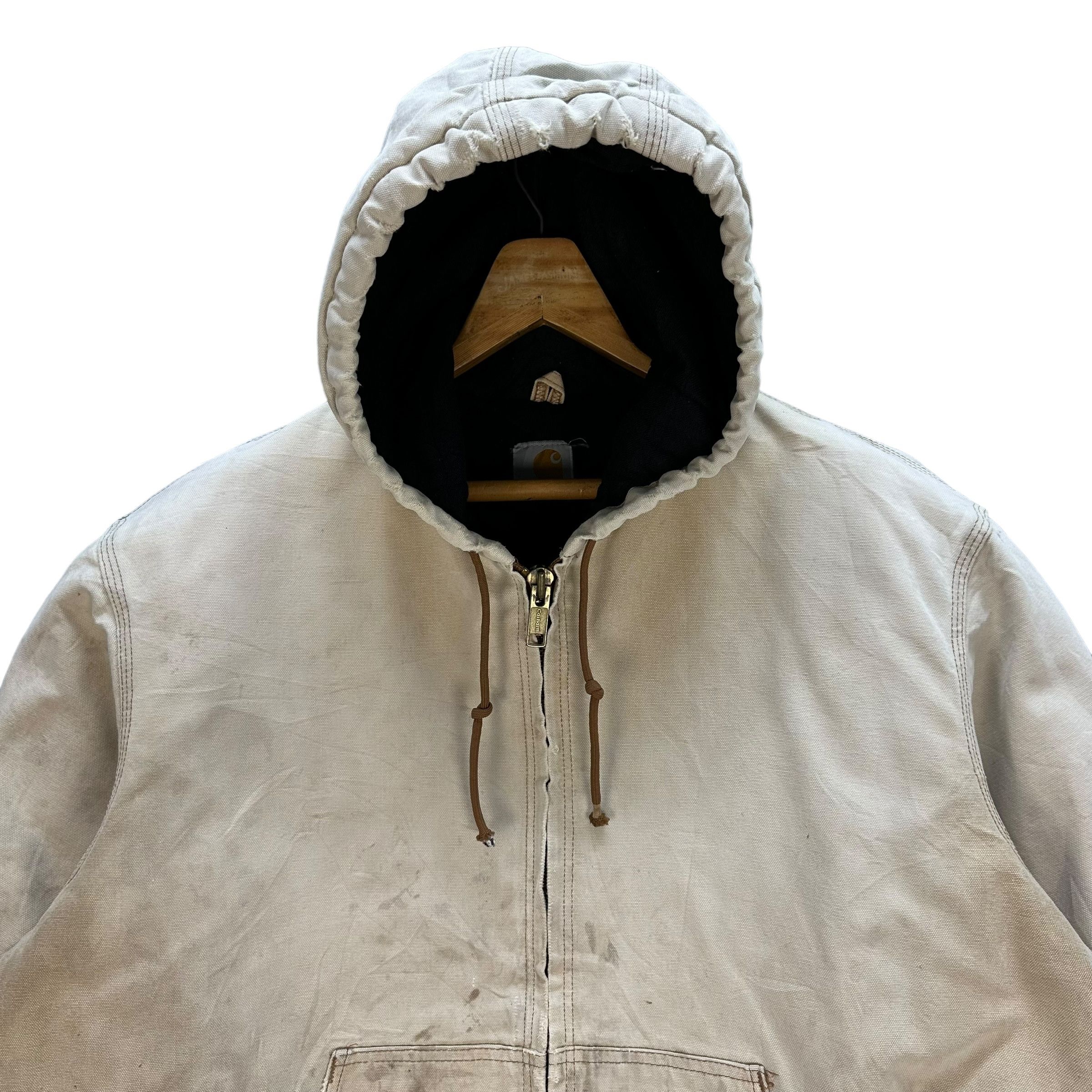 Carhartt TRASHED🔥 Carhartt Quick Duck Distressed Jacket #A31-0699 Size US XXL / EU 58 / 5 - 2 Thumbnail
