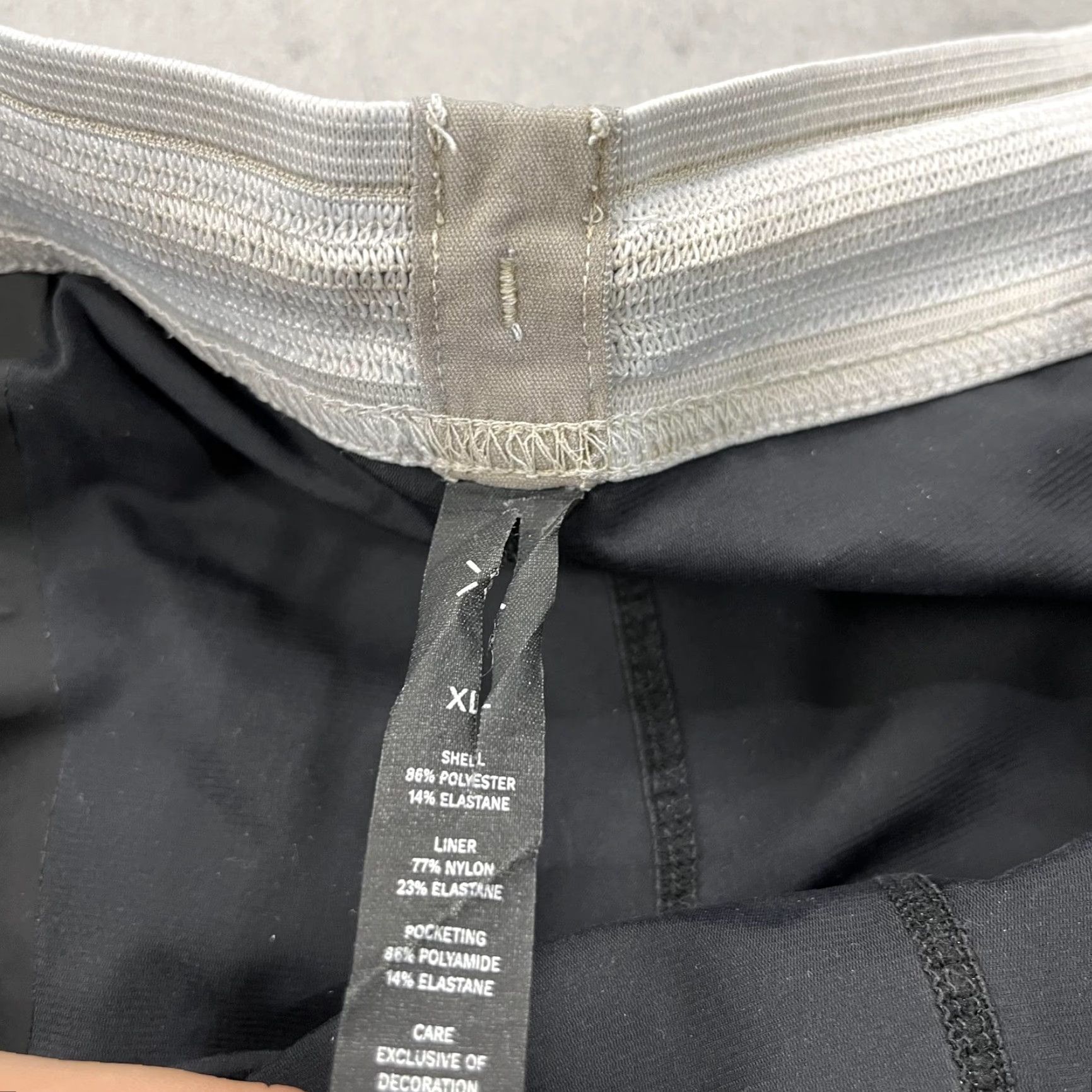 Ten Thousand Ten Thousand Session Short Mens XL Gray Athletic Gym Training 7 In Inseam Regular Nylon Polyester Spandex Size US 36 / EU 52 - 4 Thumbnail